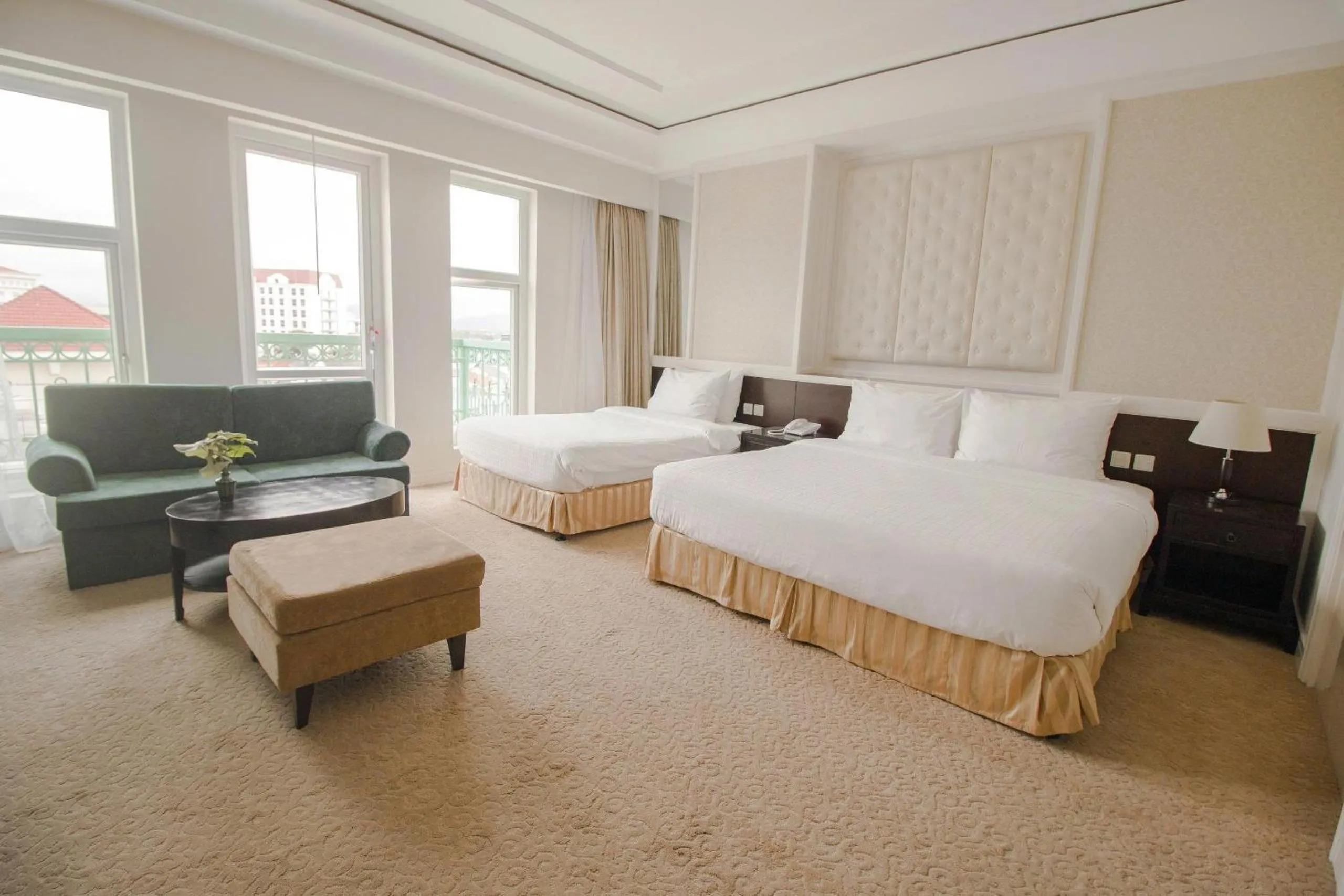 Bed in La Sapinette Hotel Dalat