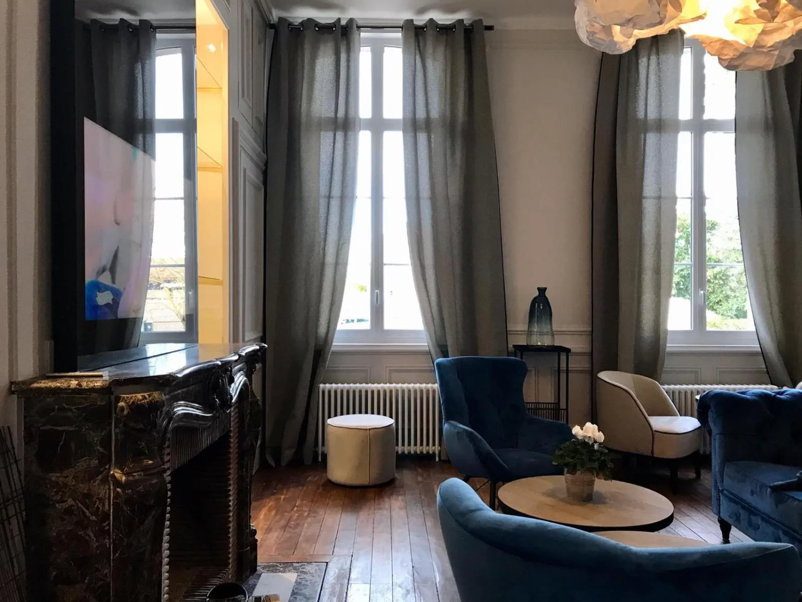 Living room in VILLA VARENTIA