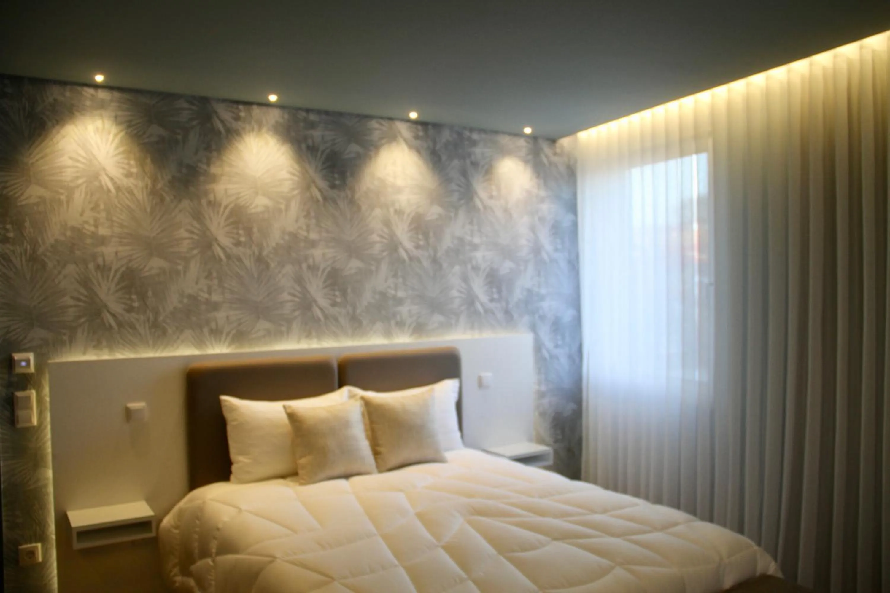 Bed in A Rendilheira Charm Suites