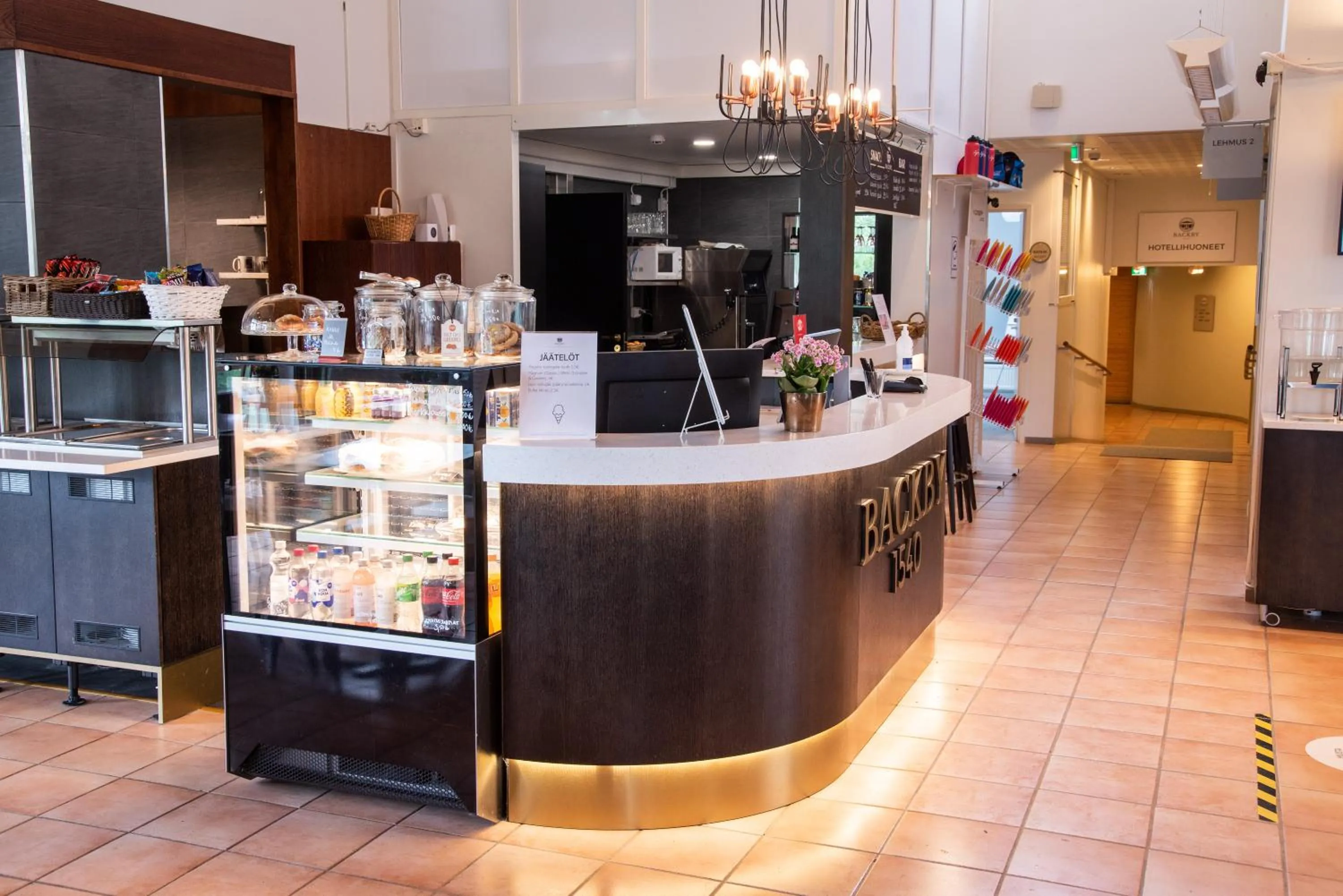 Lobby or reception in Backbyn Kartano