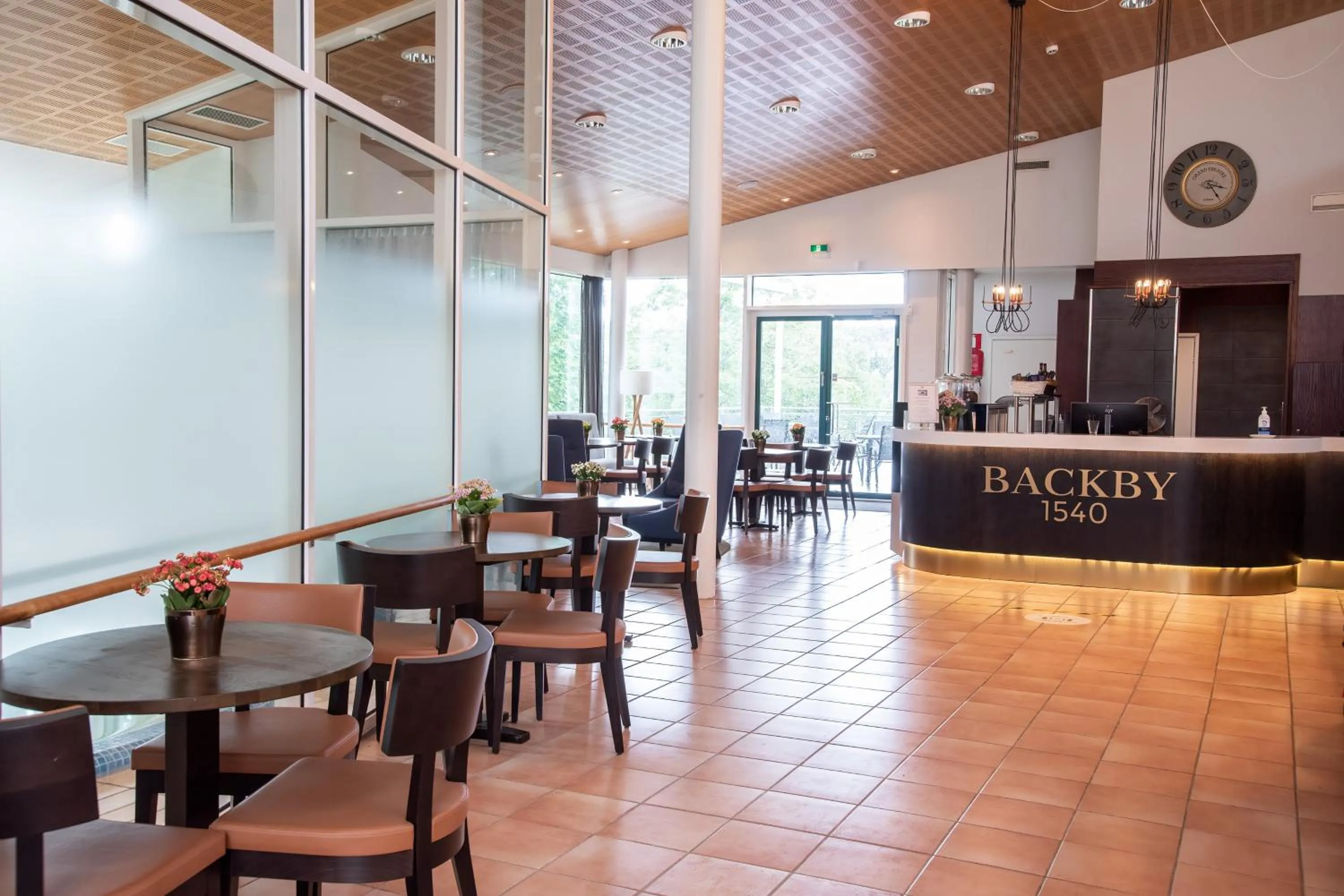 Lobby or reception in Backbyn Kartano