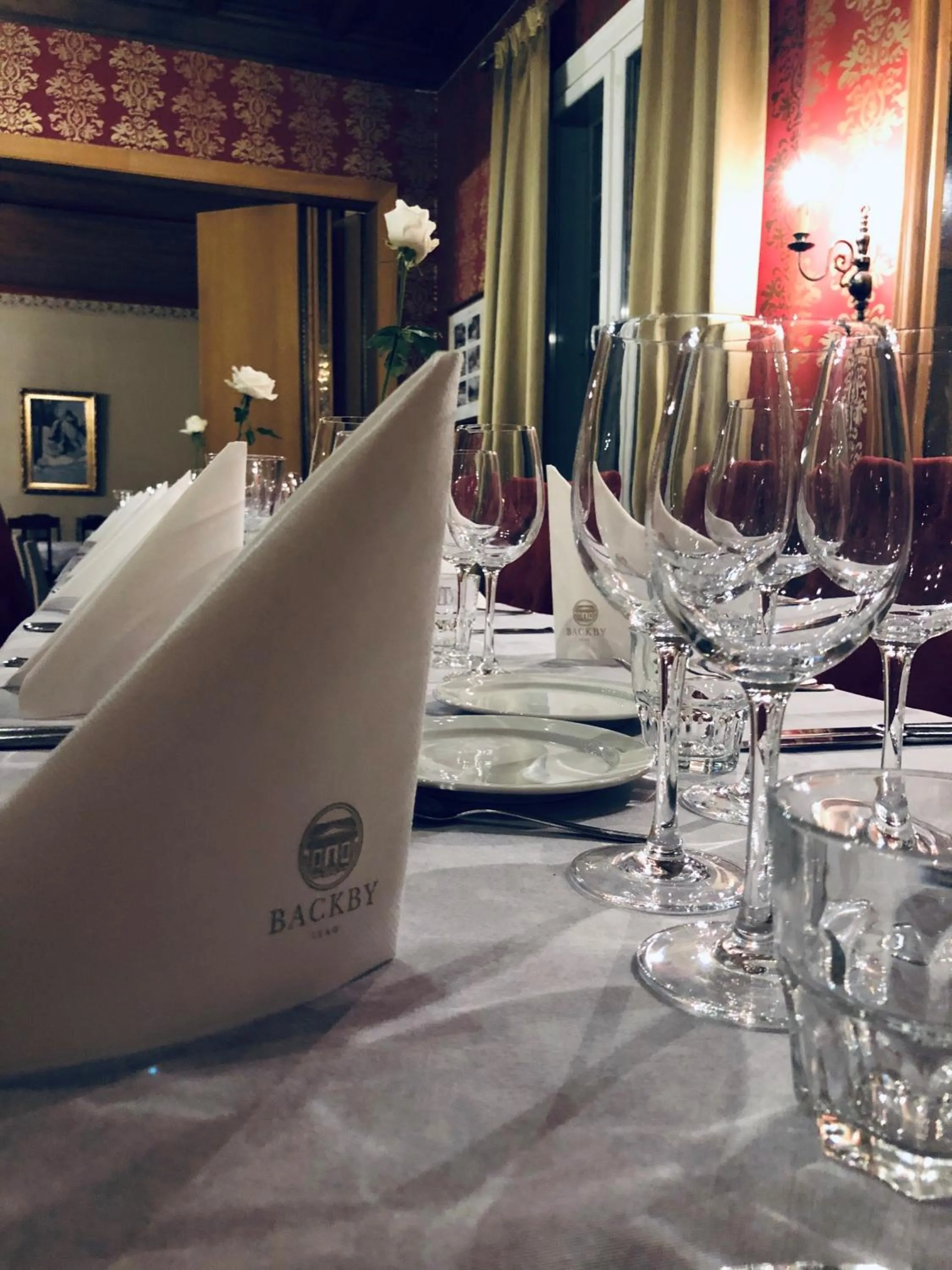 Food and drinks in Backbyn Kartano