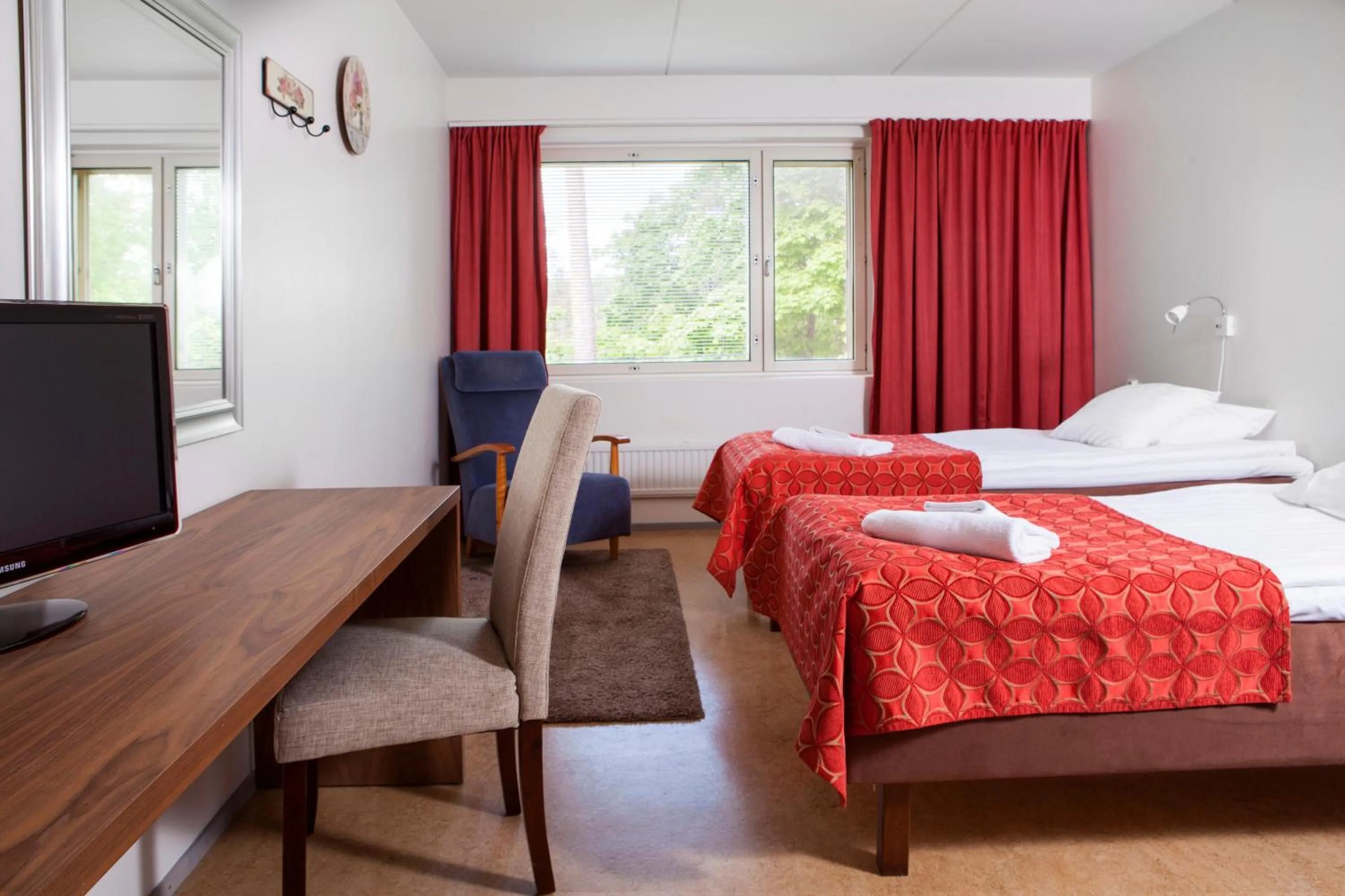 Bed in Backbyn Kartano