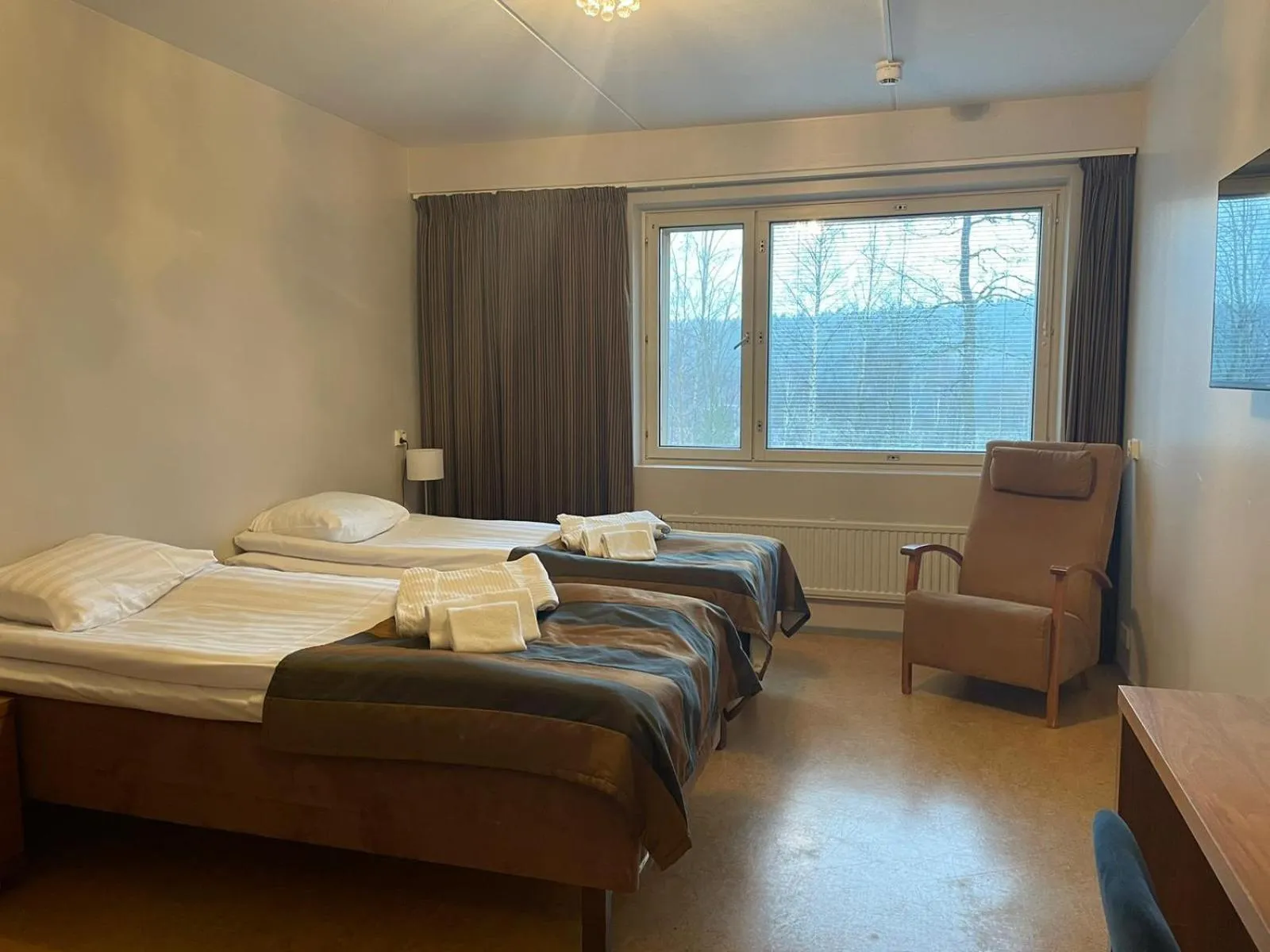 Bedroom, Bed in Backbyn Kartano