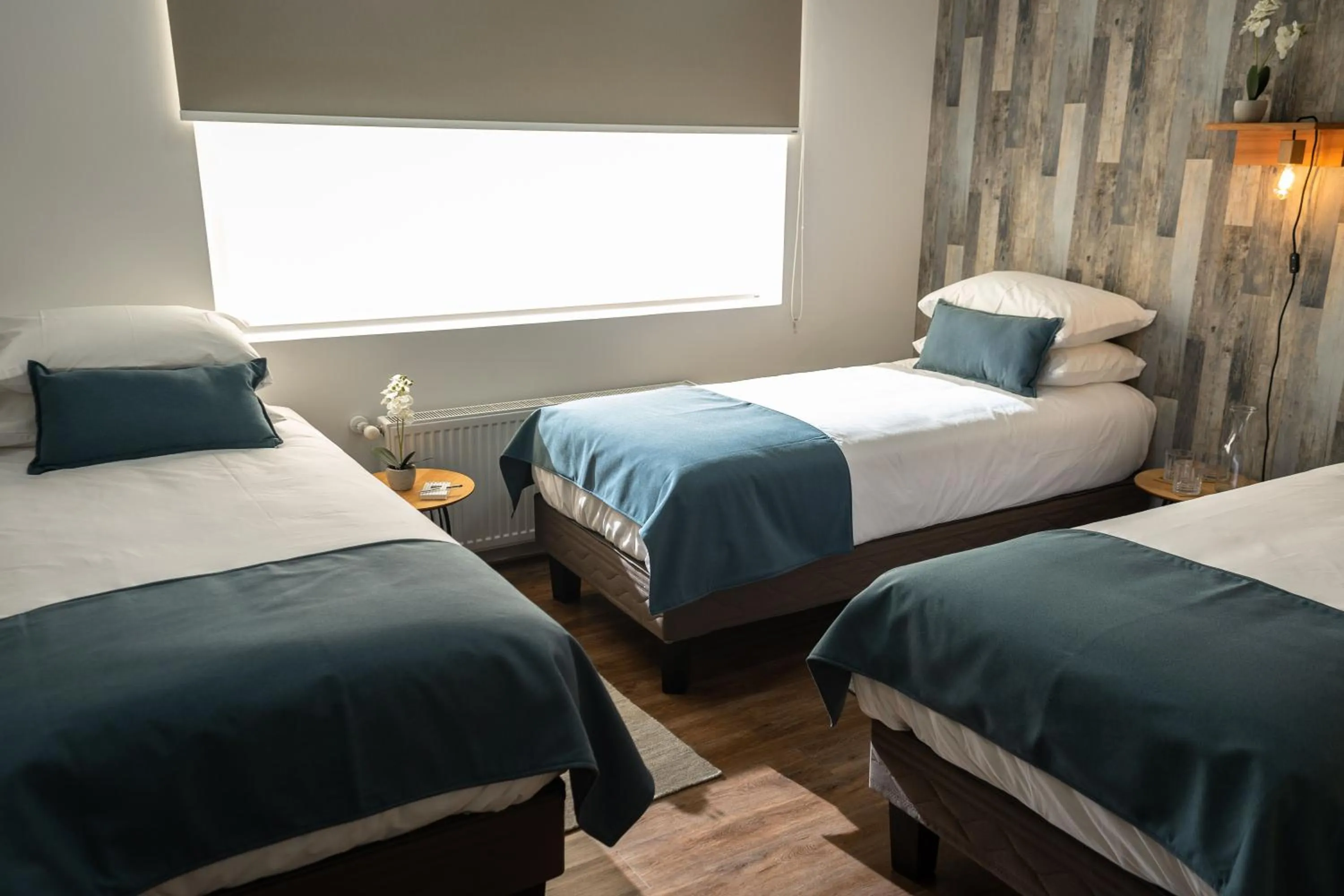 Bed in Hotel Boutique Restaurant Kran Kreen