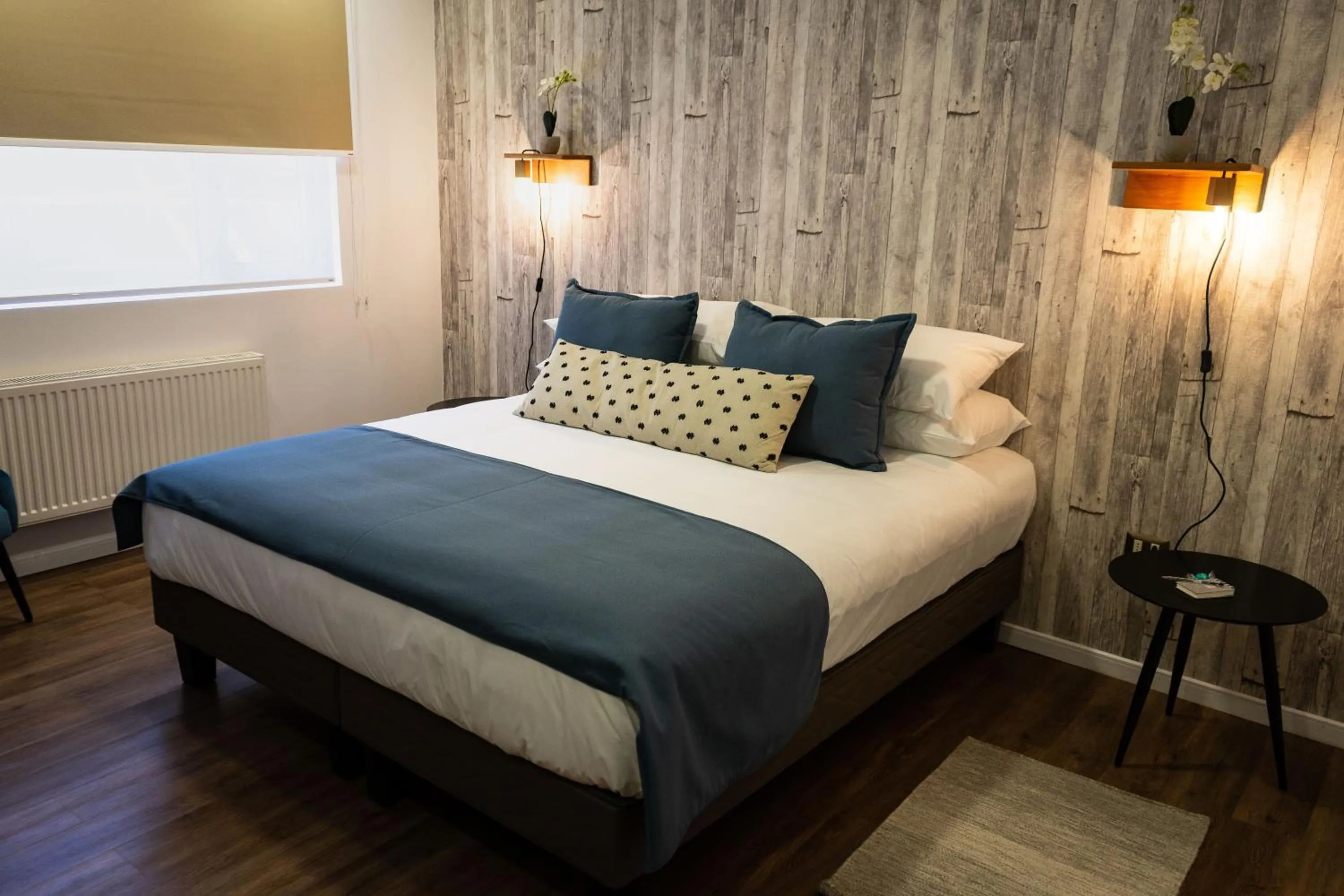 Bed in Hotel Boutique Restaurant Kran Kreen