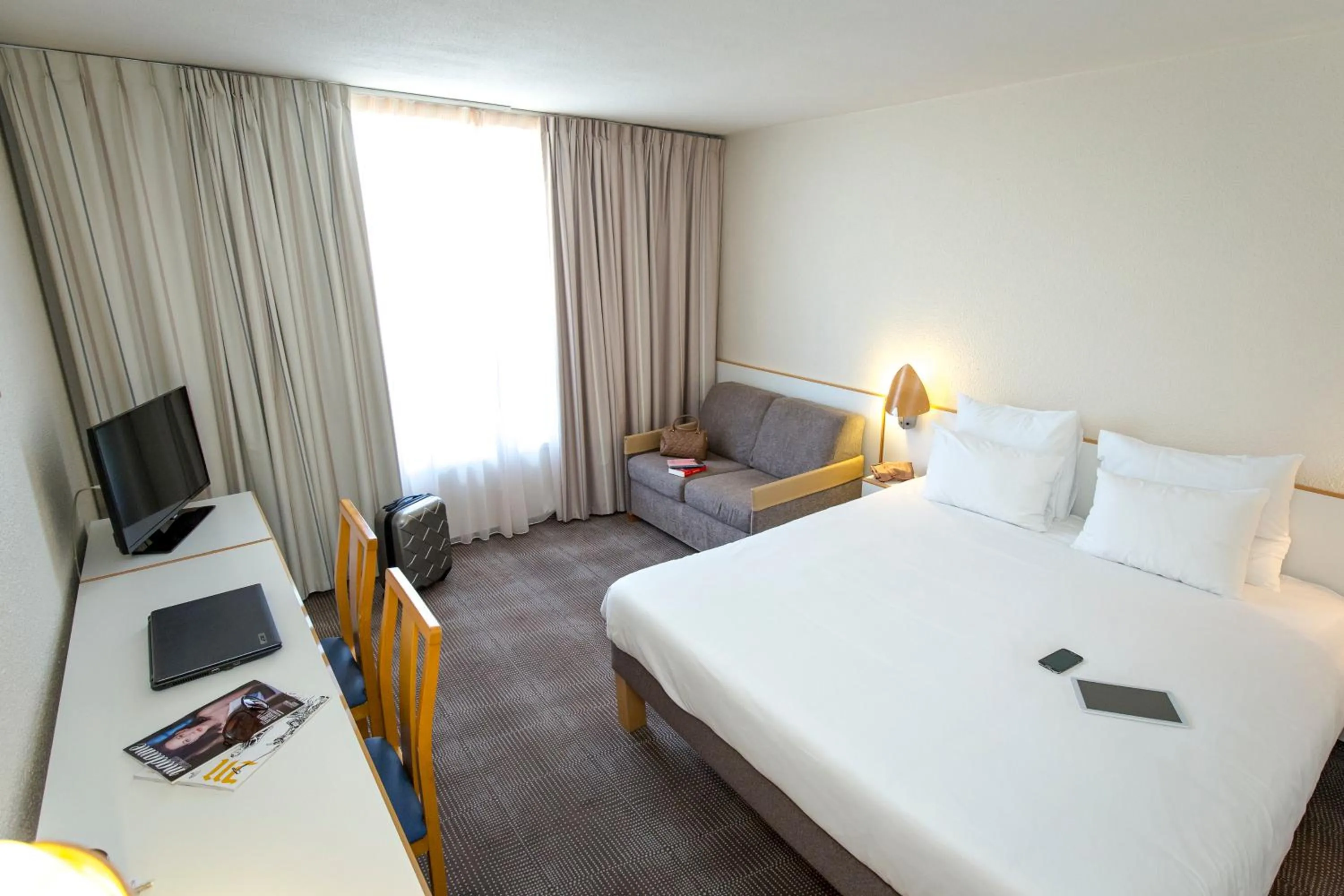 Bed in Novotel Perpignan Nord Rivesaltes