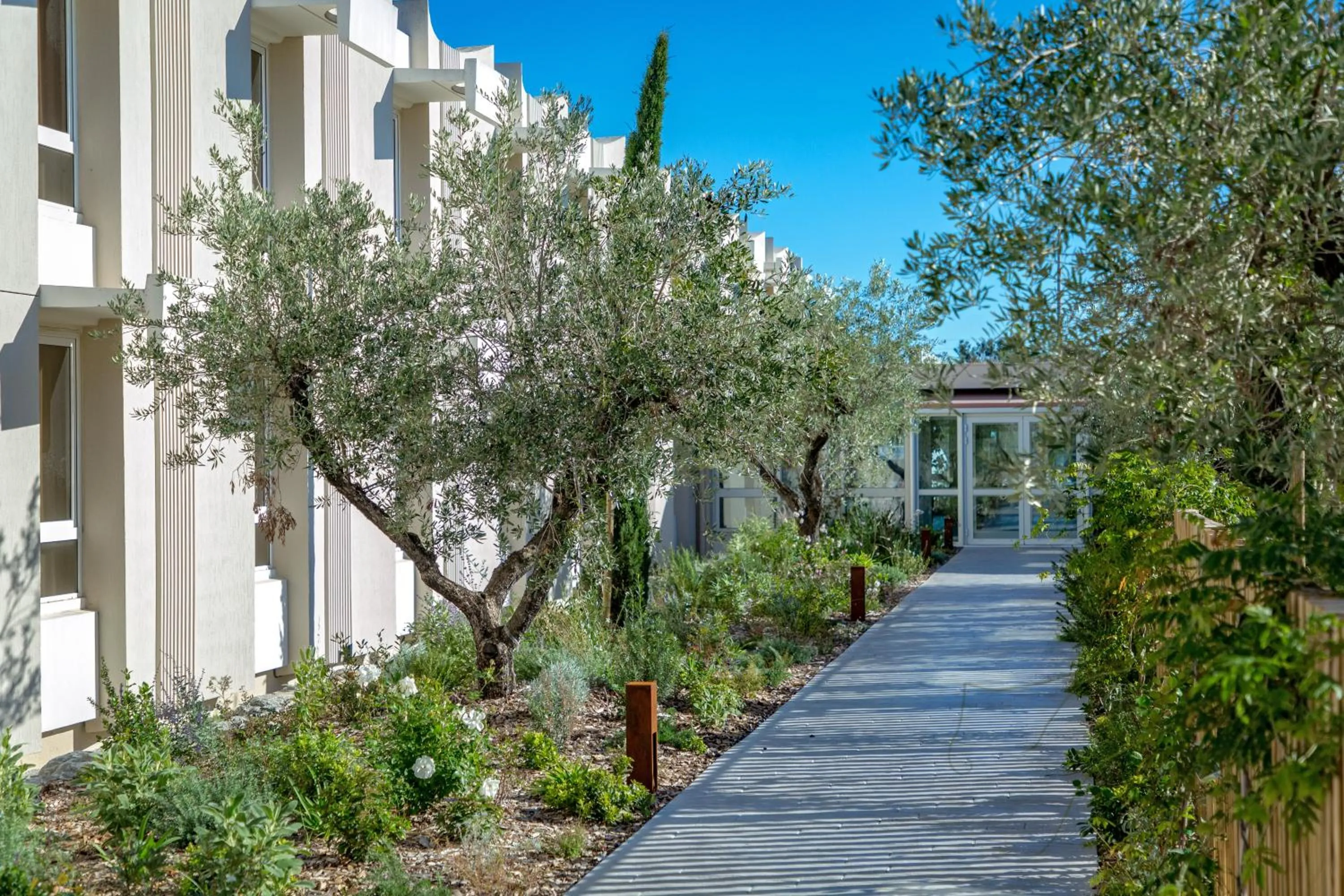 Garden in Novotel Perpignan Nord Rivesaltes