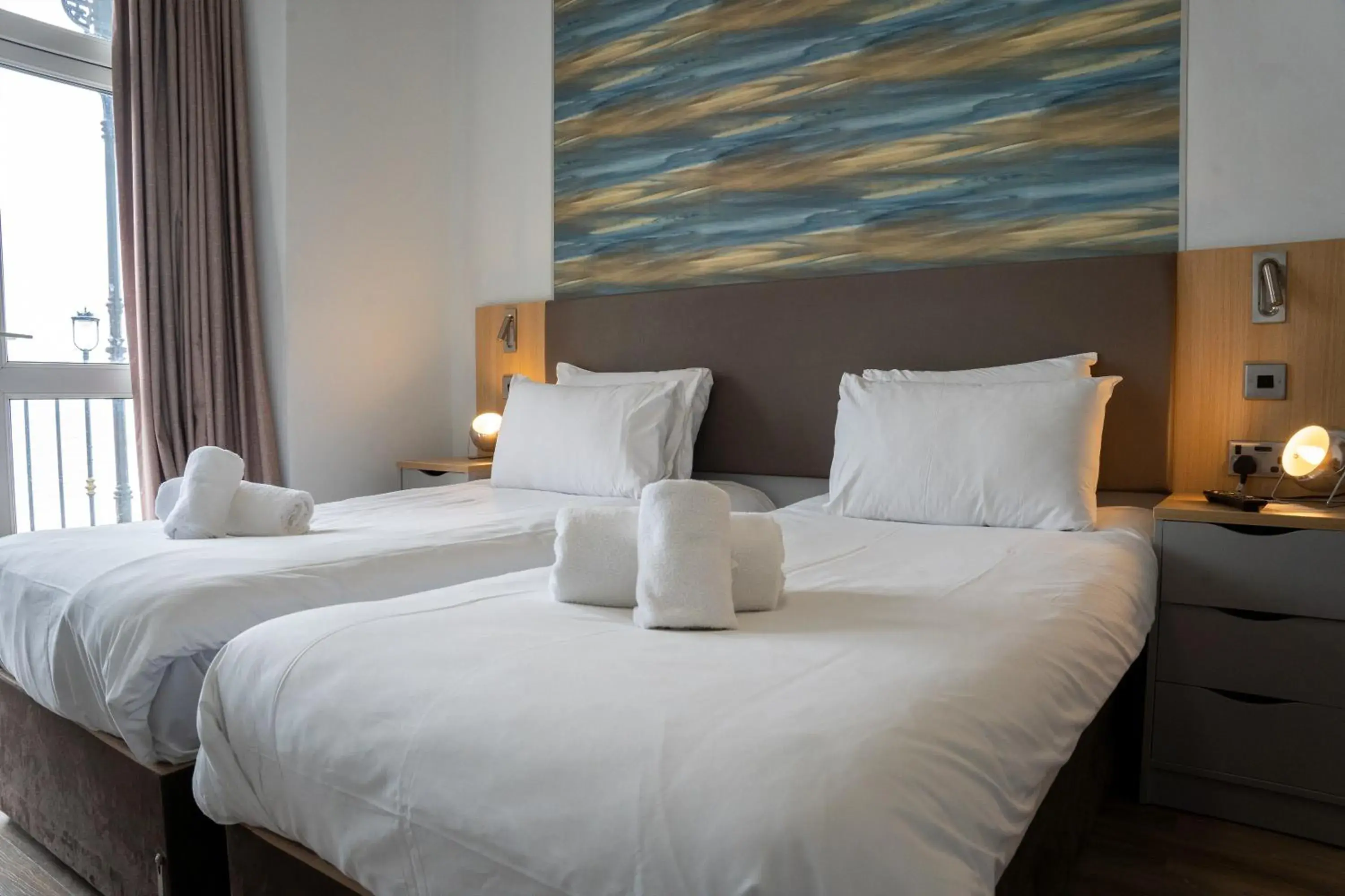 Superior Twin Room in The Seafront Hotel by Compass Hospitality Superior Twin Room in The Seafront Hotel by Compass Hospitality