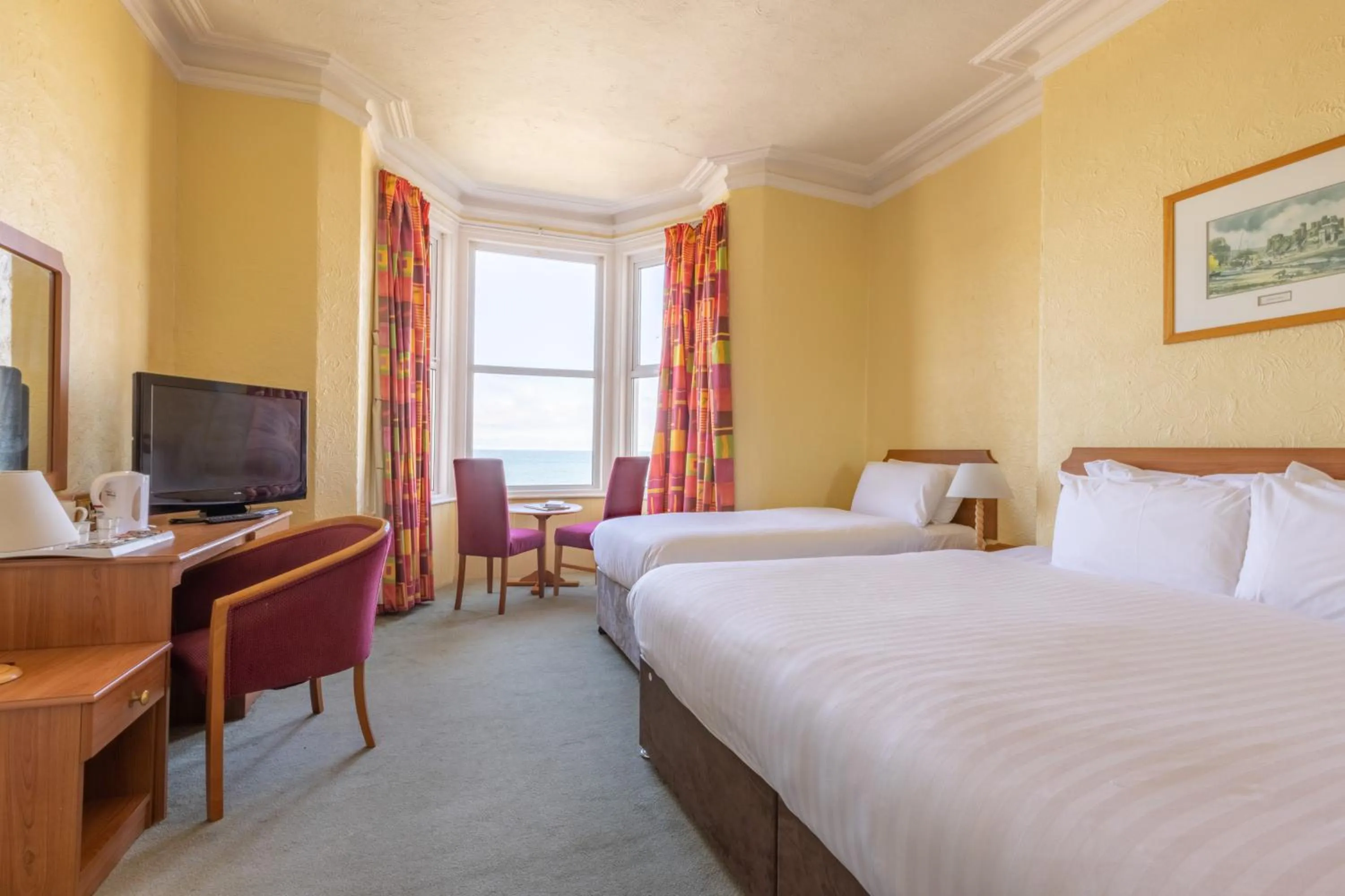 Bed in The Seafront Hotel by Compass Hospitality