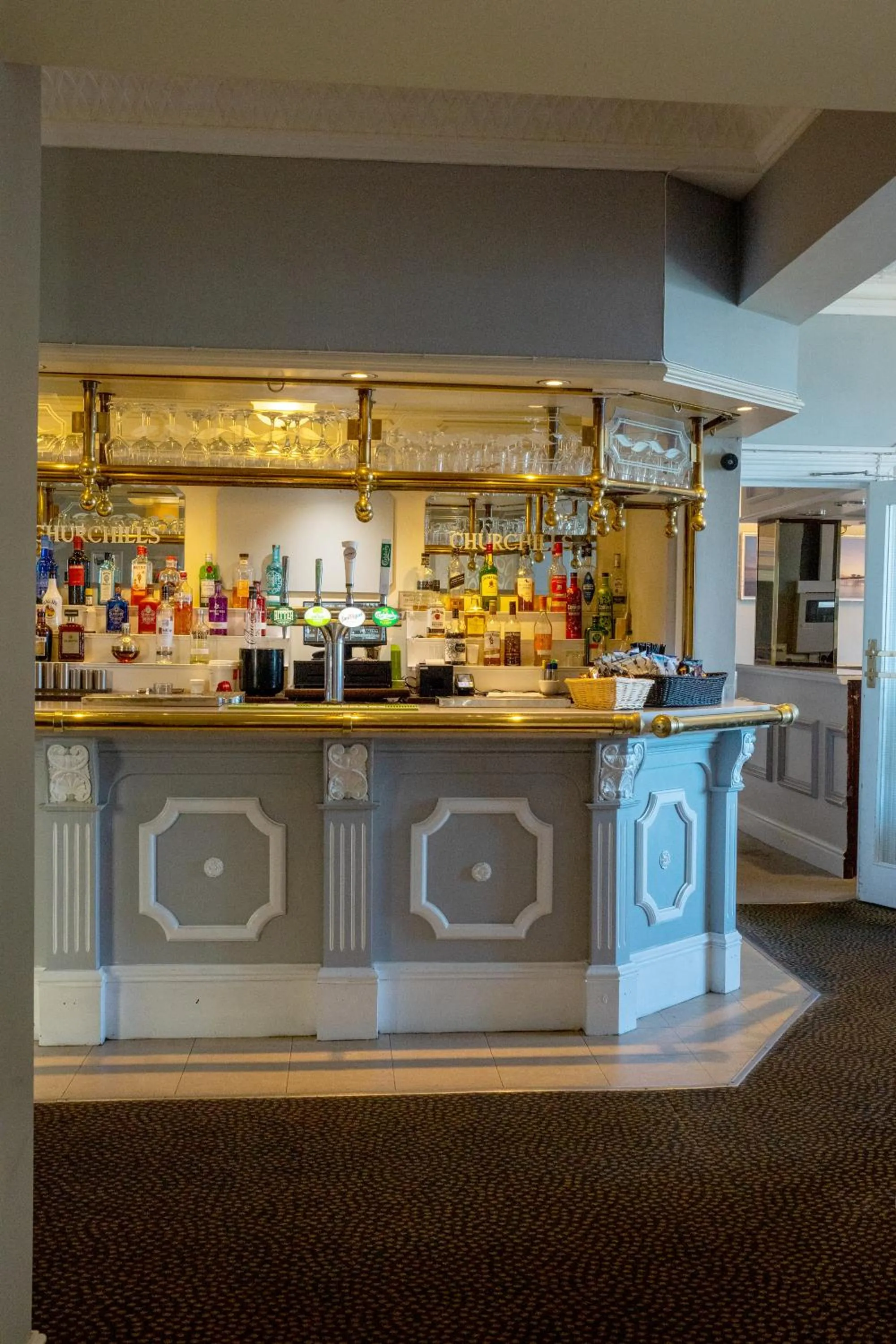 Lounge or bar in The Seafront Hotel by Compass Hospitality