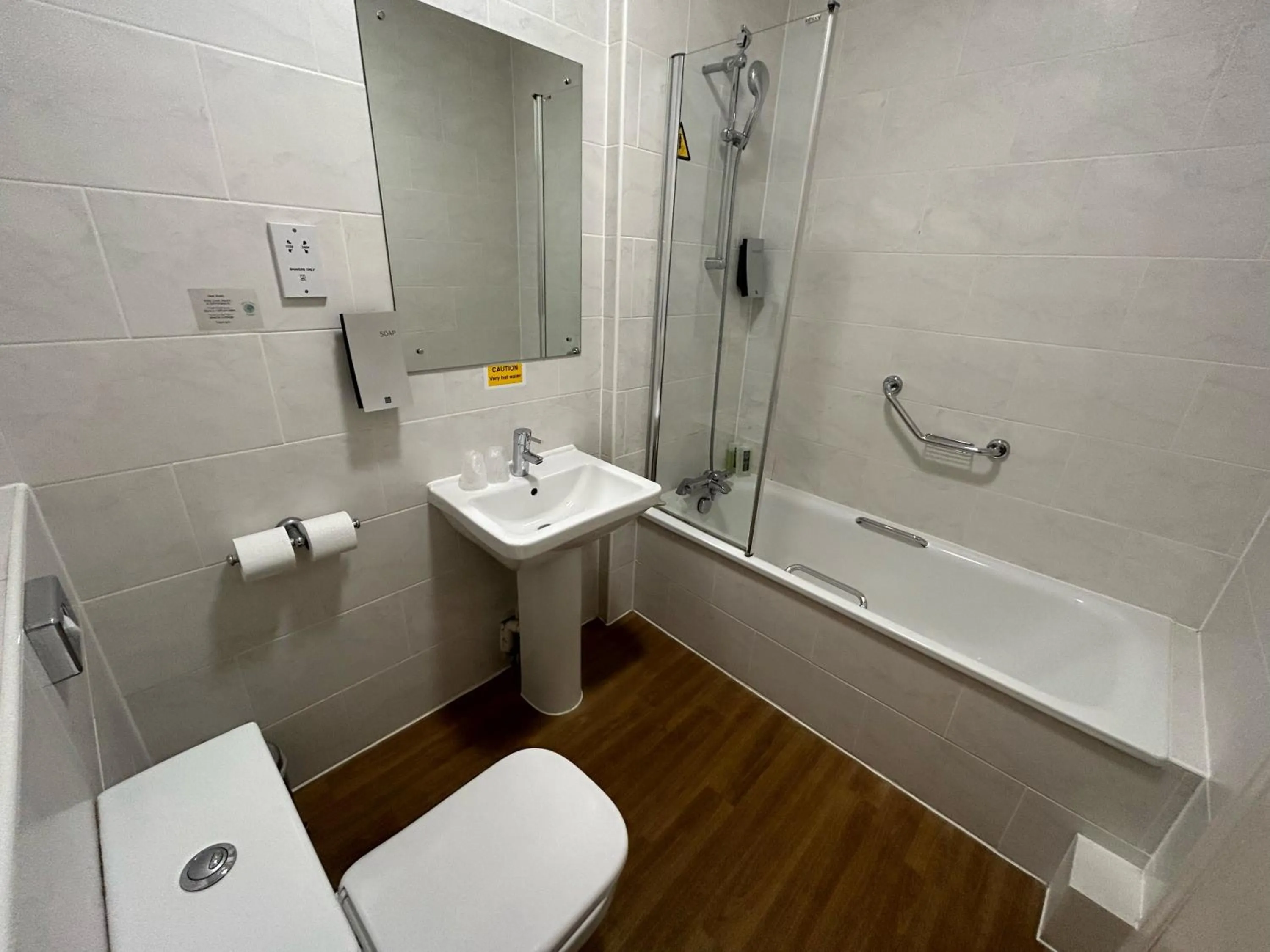 Toilet in The Seafront Hotel by Compass Hospitality
