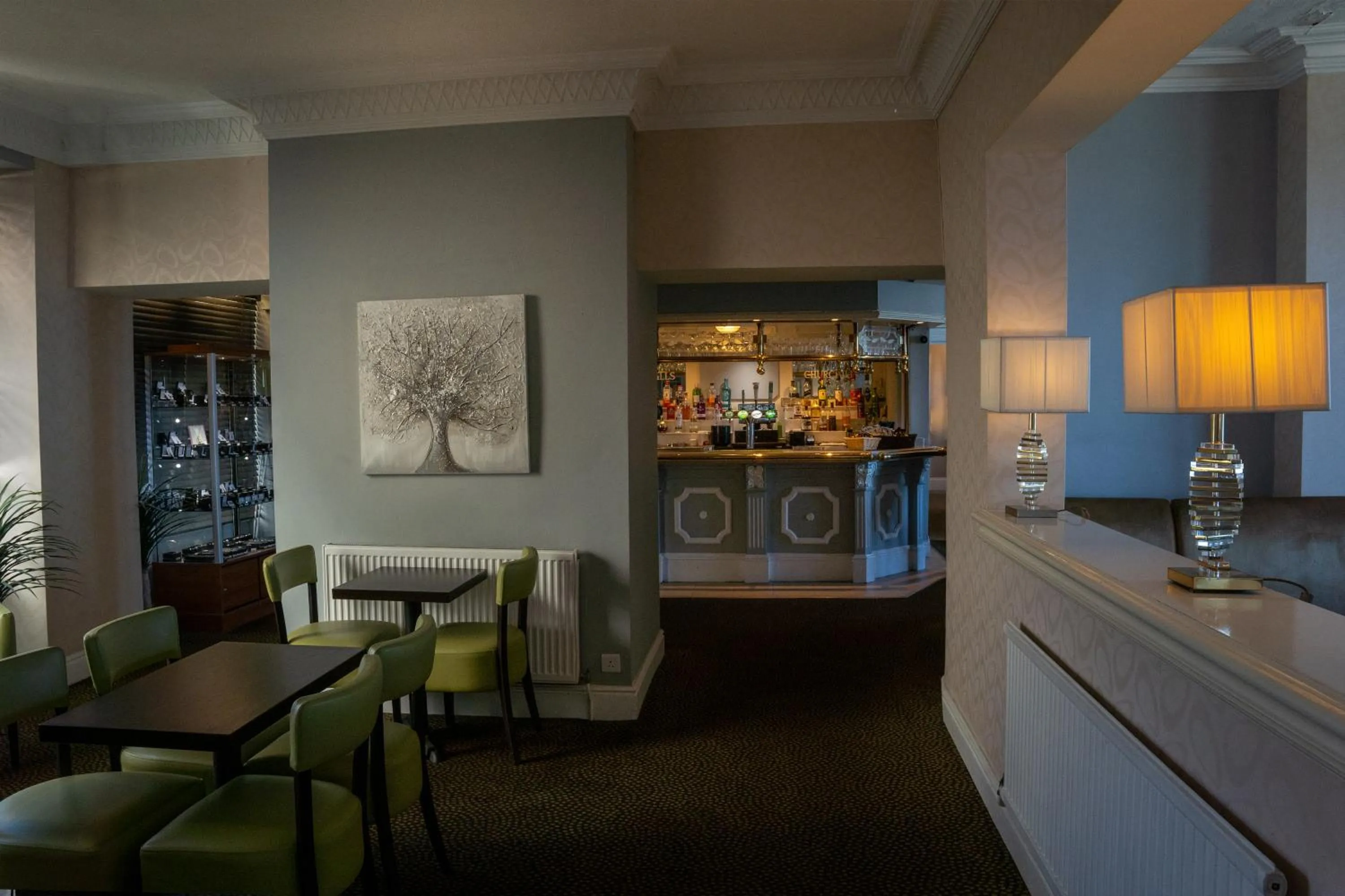 Lounge or bar in The Seafront Hotel by Compass Hospitality