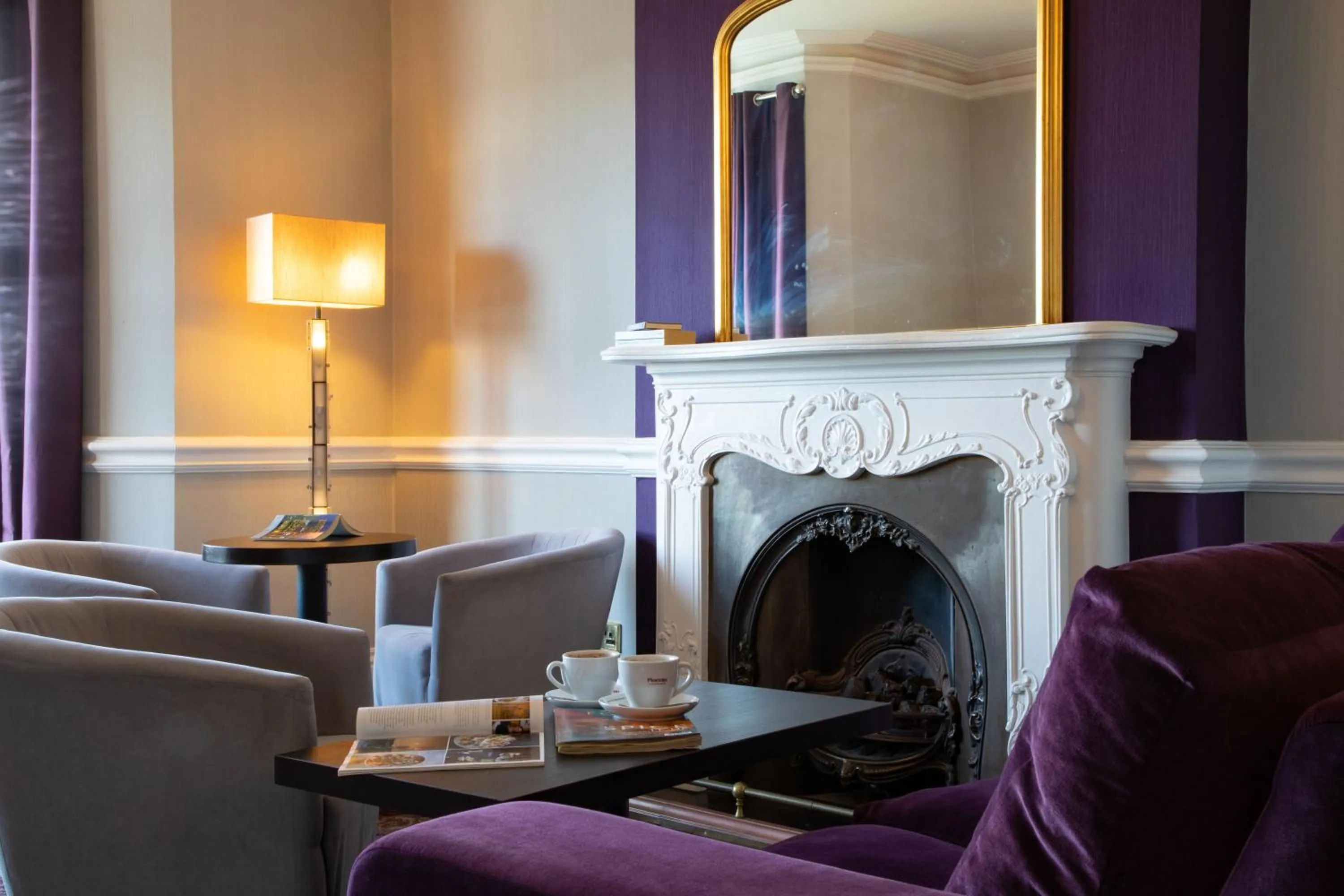 Seating area in The Seafront Hotel by Compass Hospitality