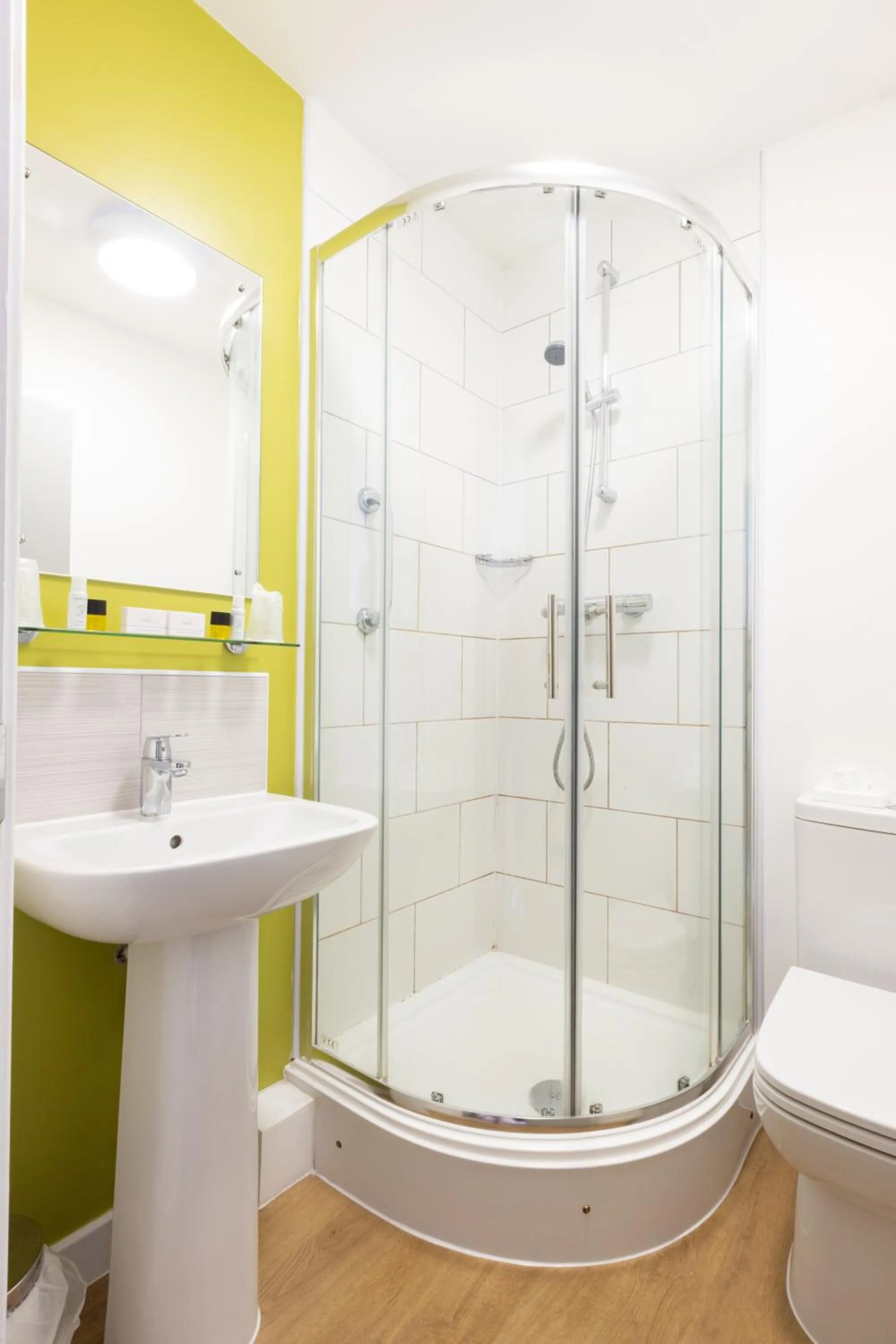 Shower in The Seafront Hotel by Compass Hospitality