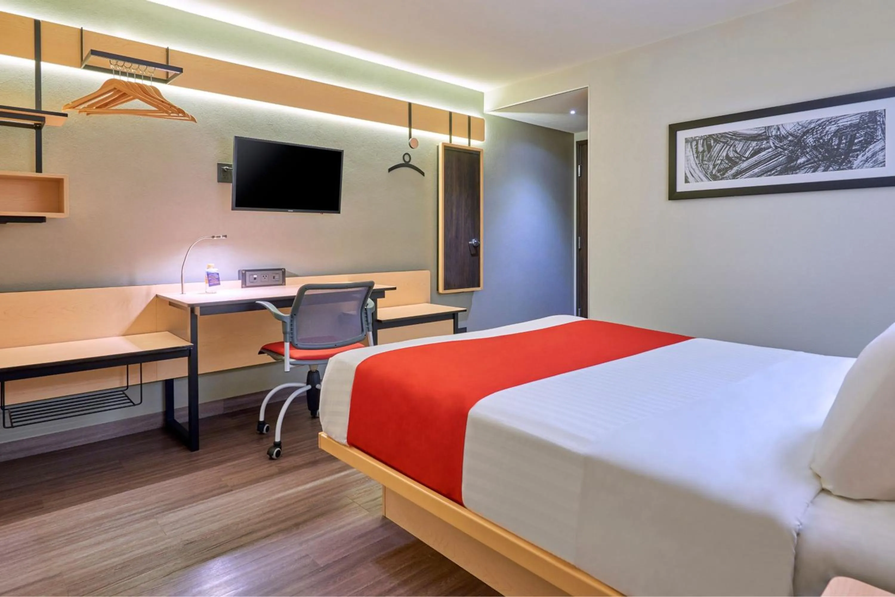 Bedroom, Bed in City Express by Marriott Hermosillo Expo