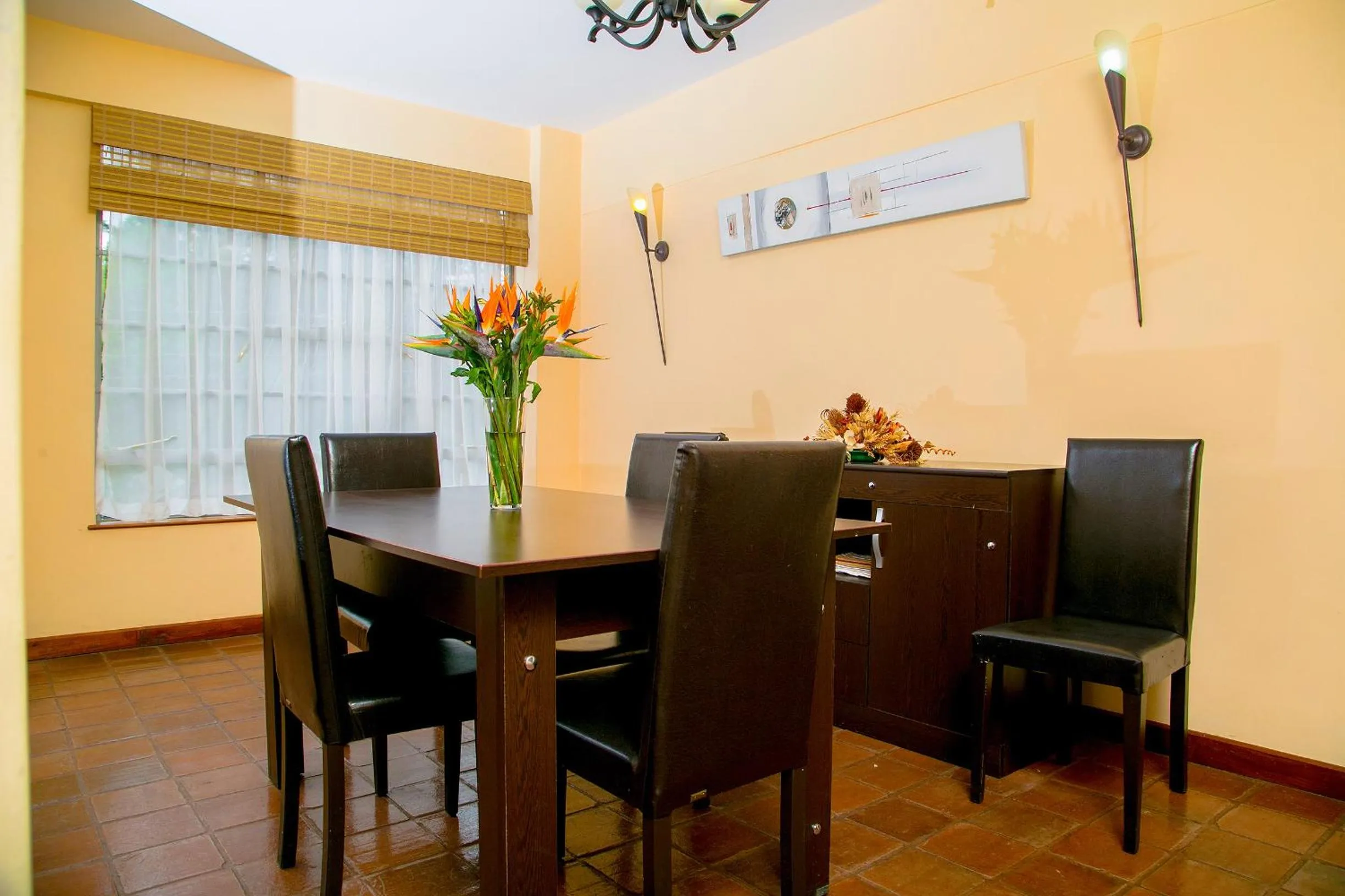 Living room in Batians Apartment Hotel