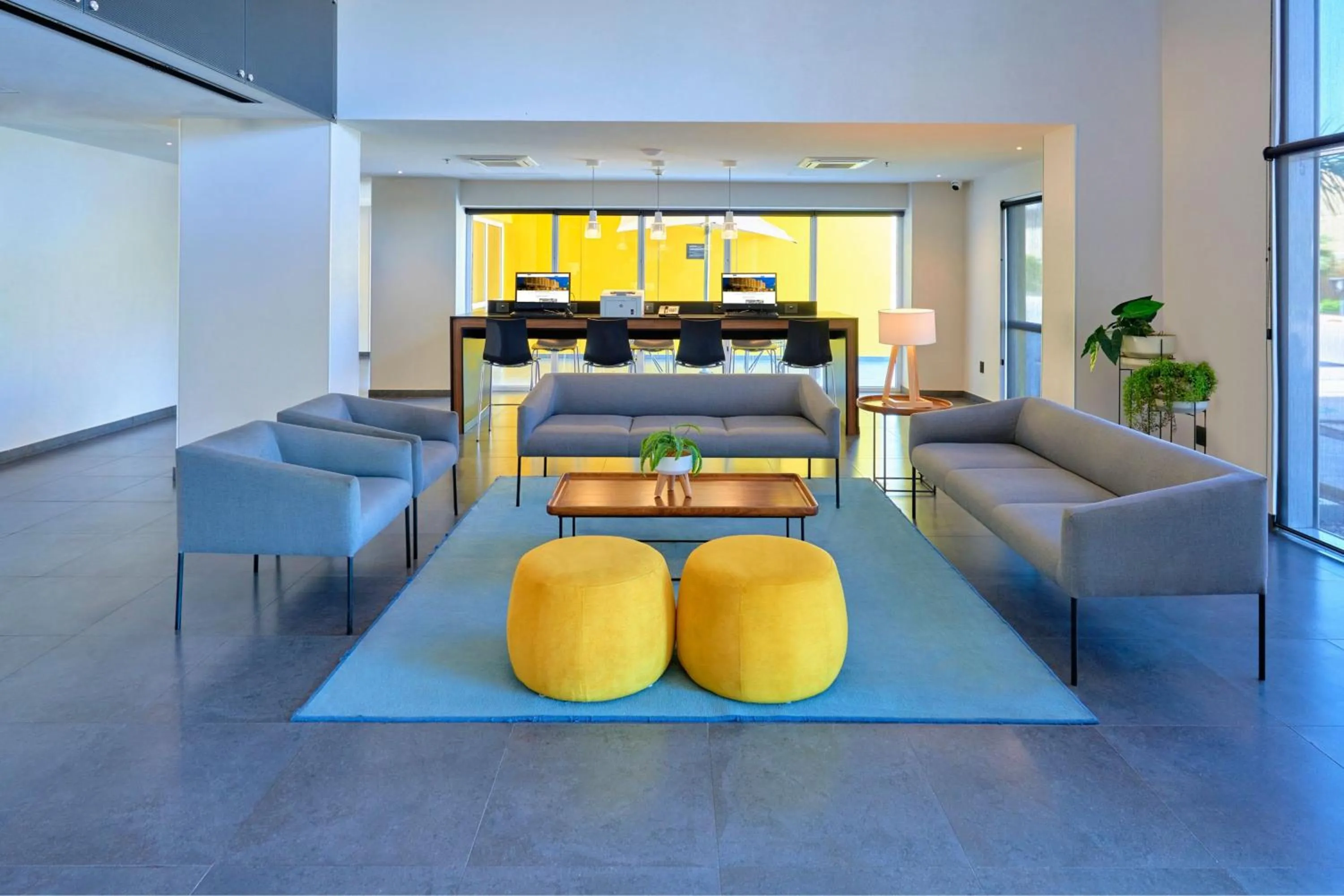 Lobby or reception in City Express by Marriott Guaymas