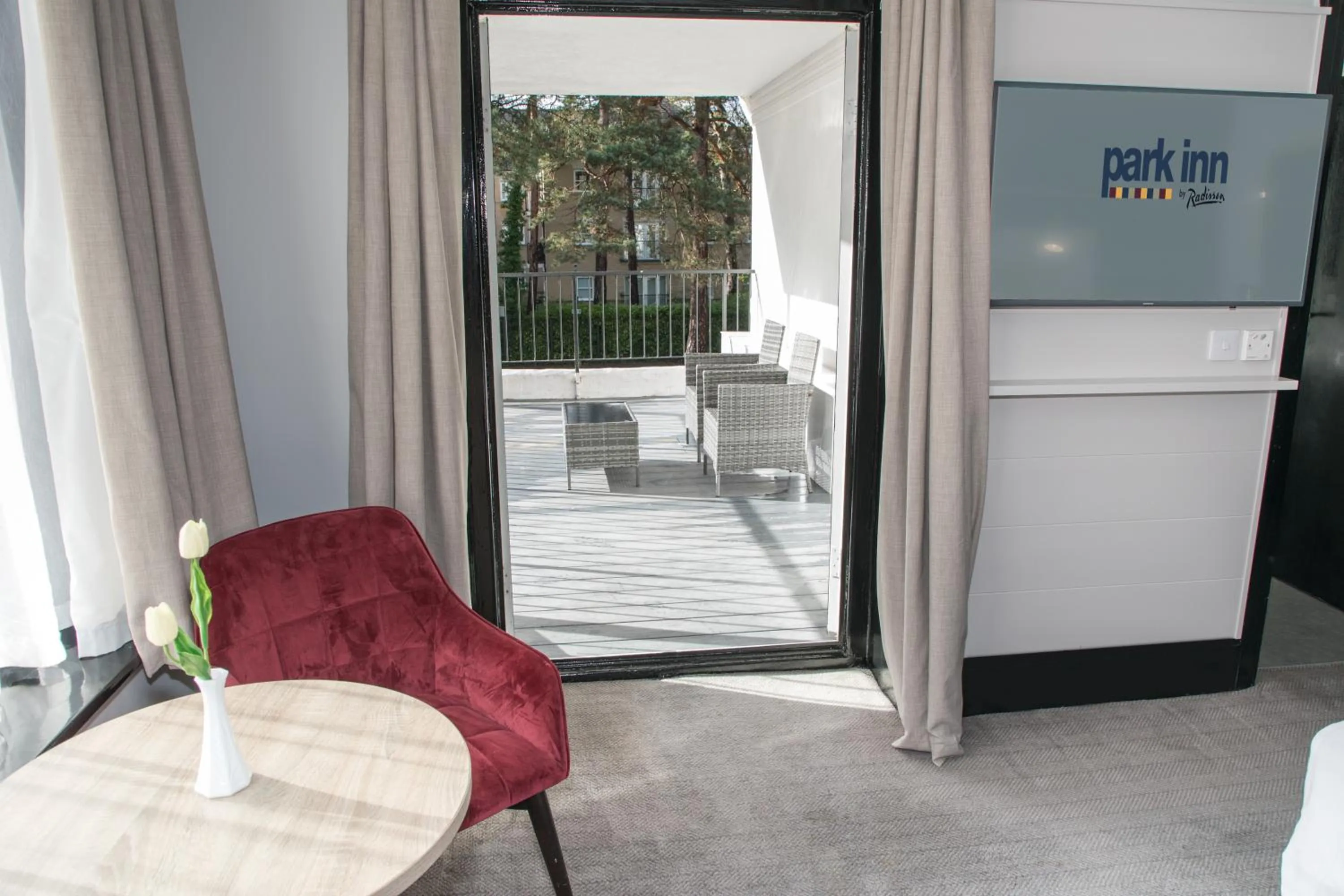 Balcony/Terrace in Park Inn by Radisson Bournemouth