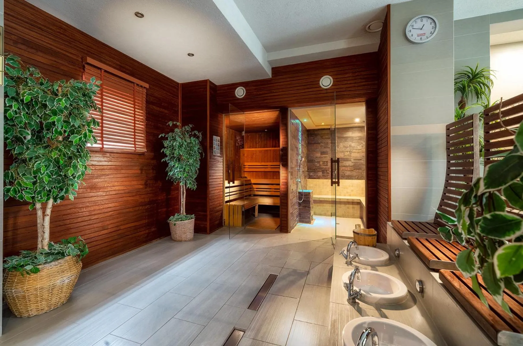 Sauna in Atrium Apartamenty