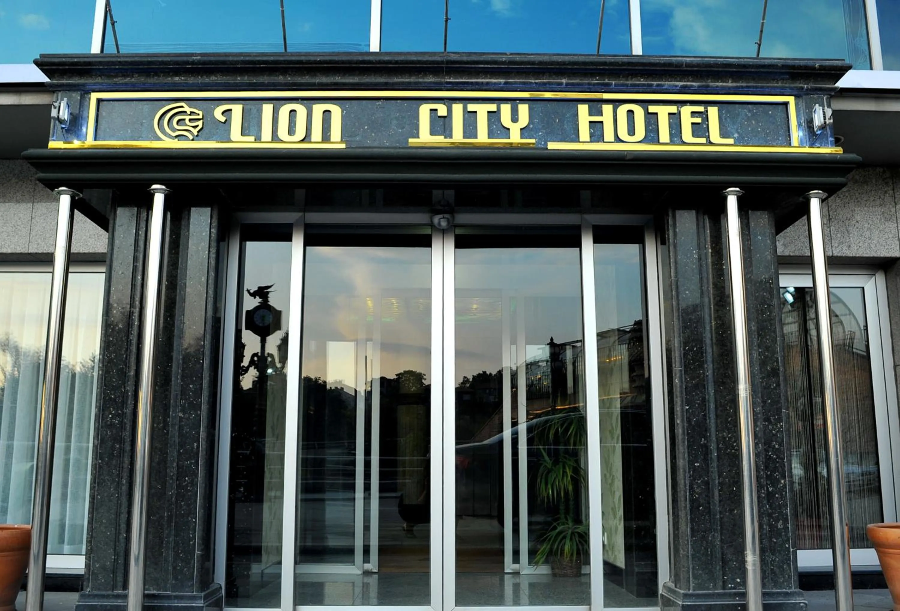Facade/entrance in Lion City Hotel Ankara