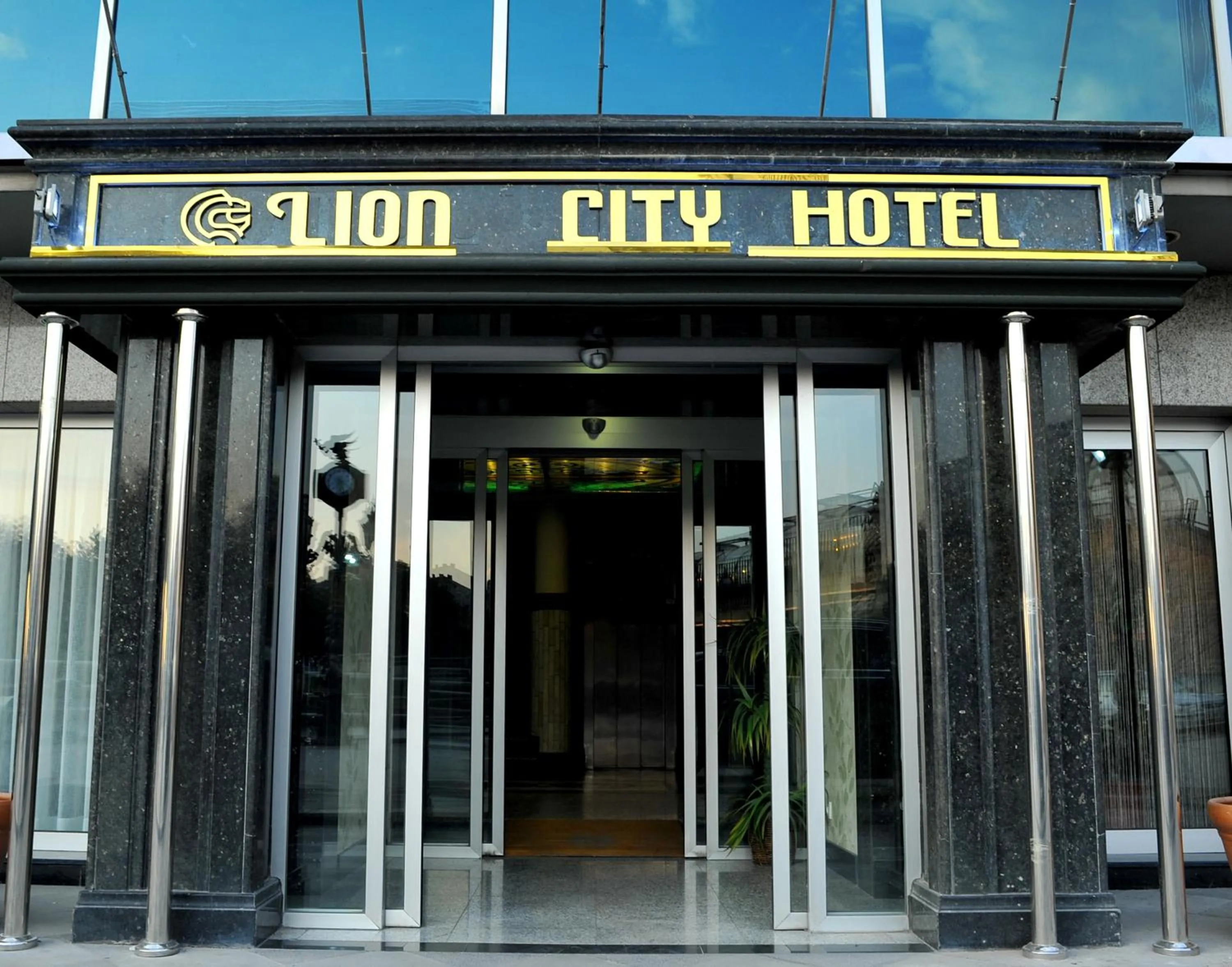Facade/entrance in Lion City Hotel Ankara
