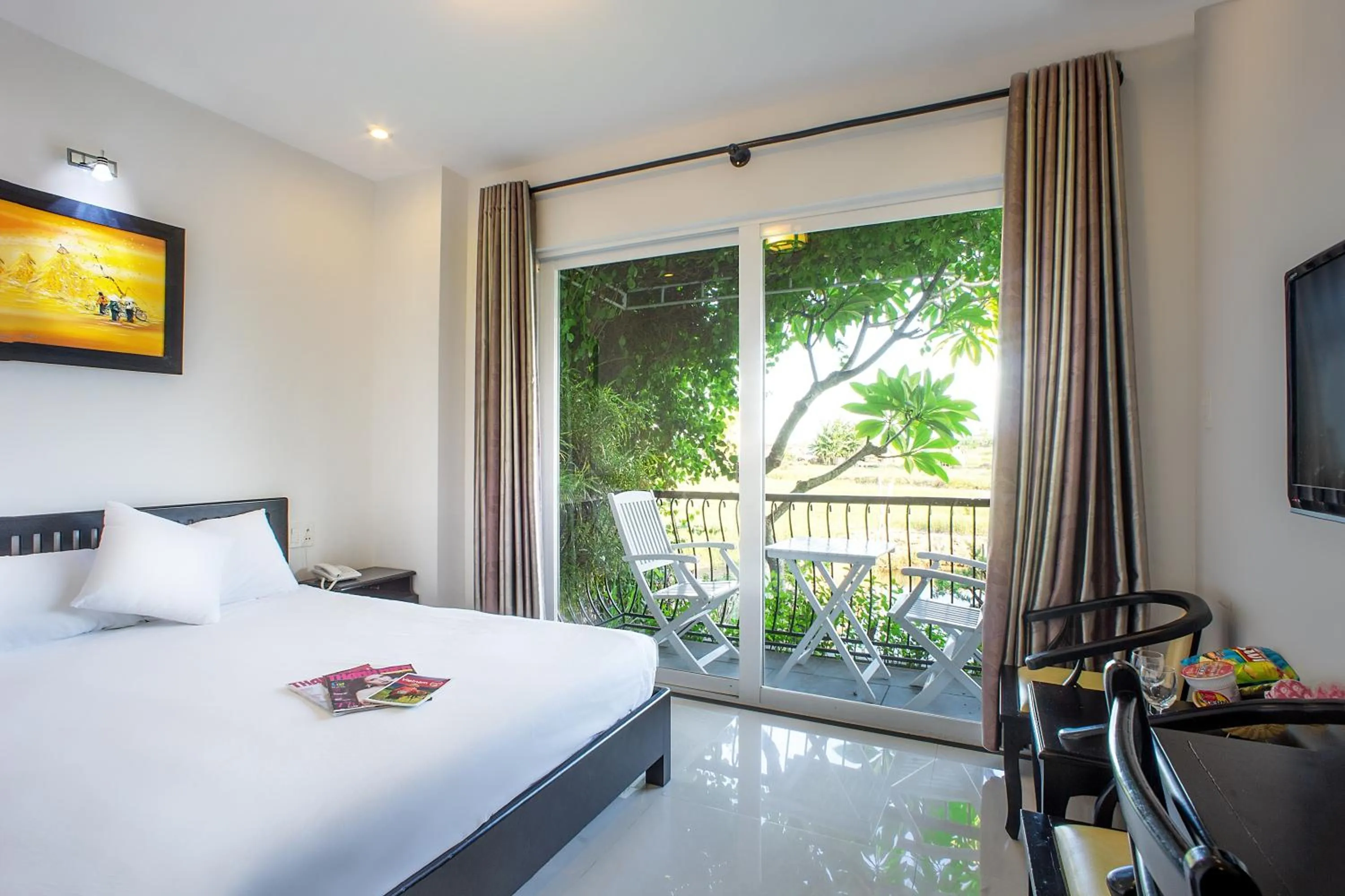 Bed in Riverside Impression Villa