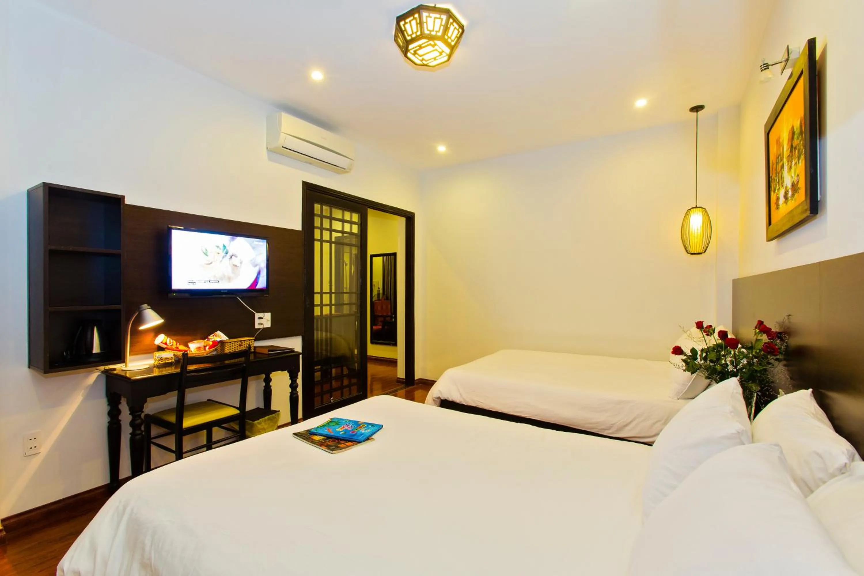 Bed in Riverside Impression Villa