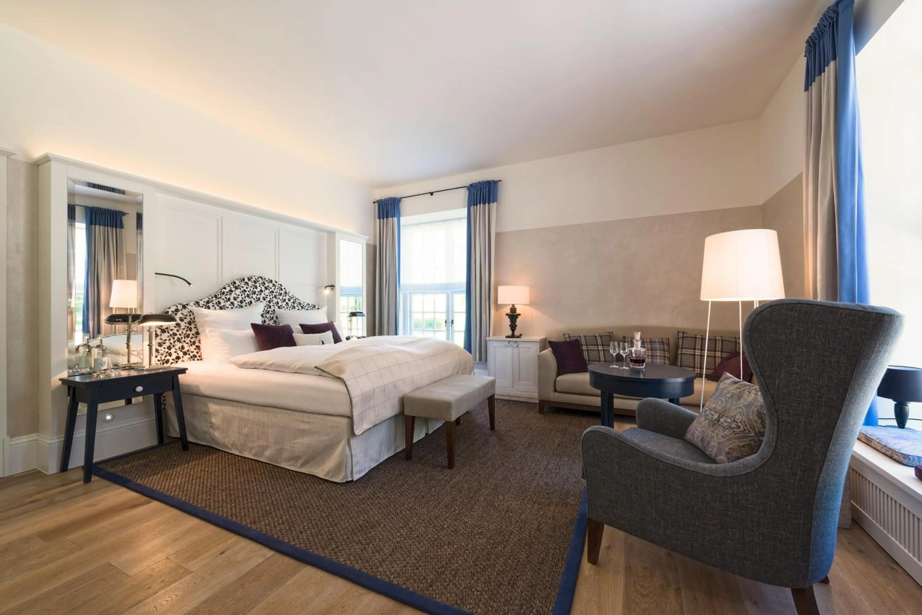 Photo of the whole room, Bed in Weissenhaus Private Nature Luxury Resort