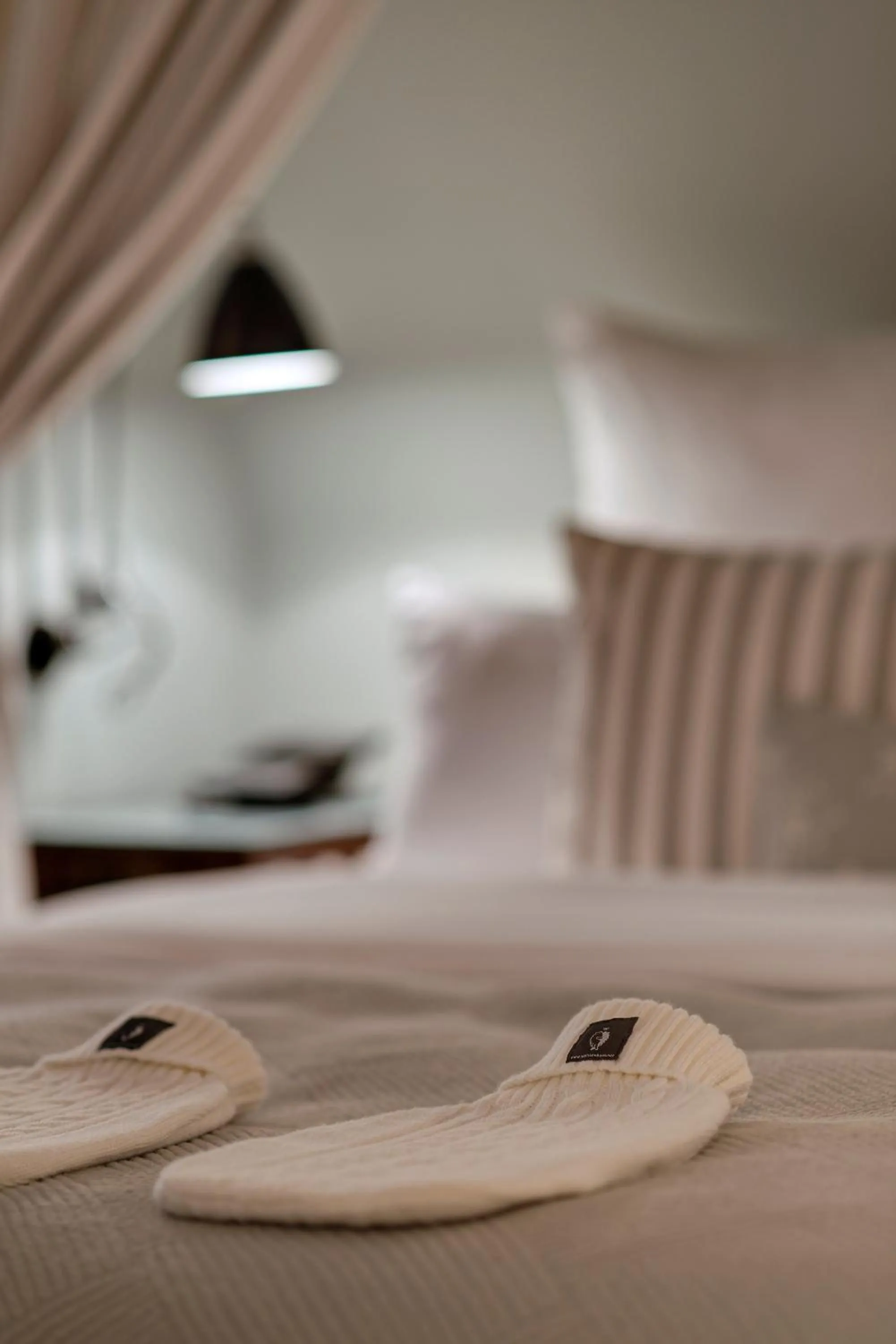 Bedroom, Bed in Weissenhaus Private Nature Luxury Resort