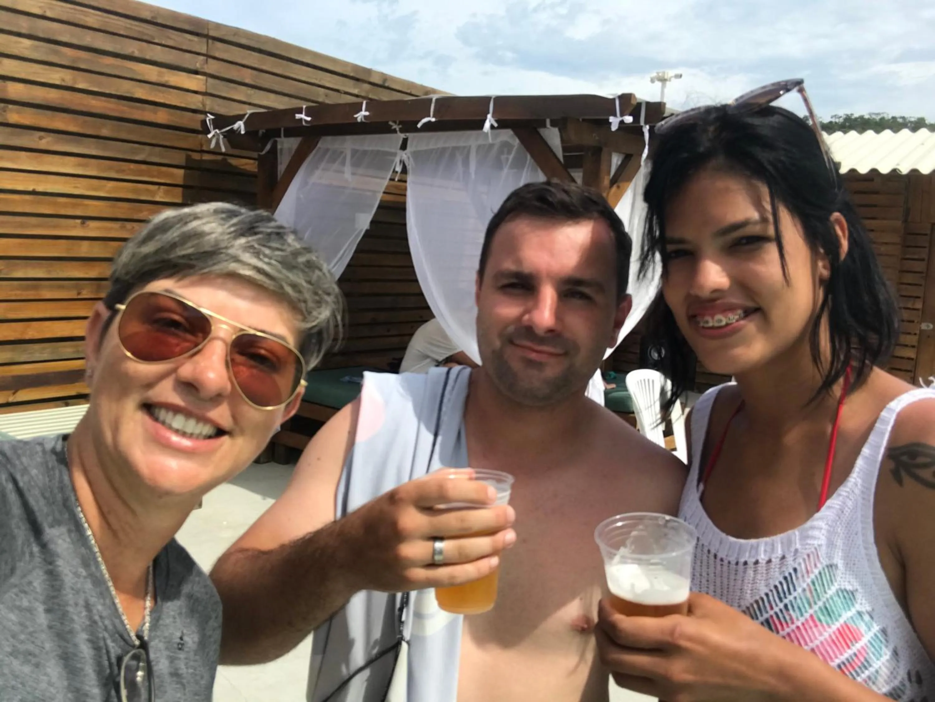 People in Paraiso do Estaleirinho - Balneario Camboriu