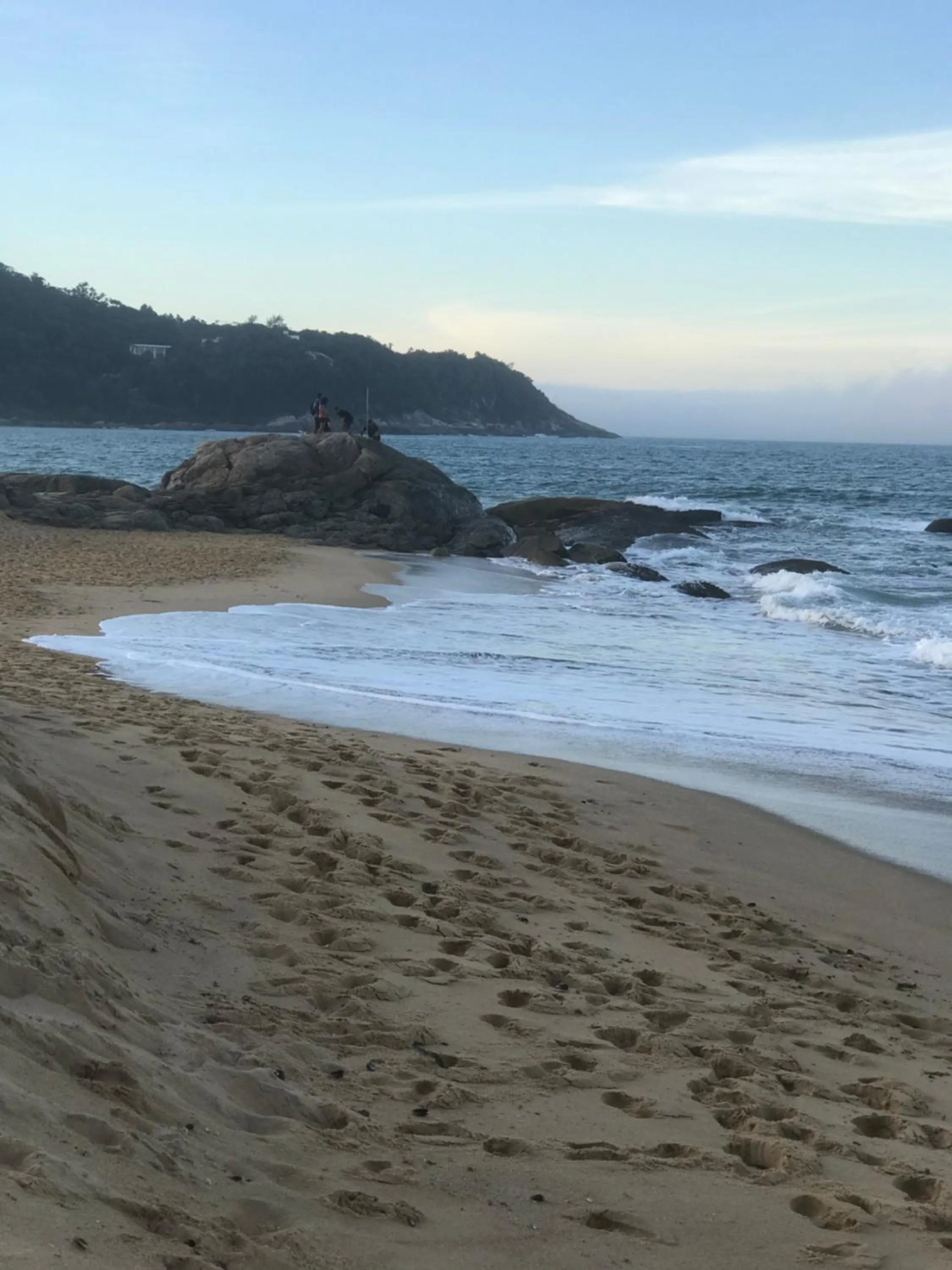Bird's eye view in Paraiso do Estaleirinho - Balneario Camboriu