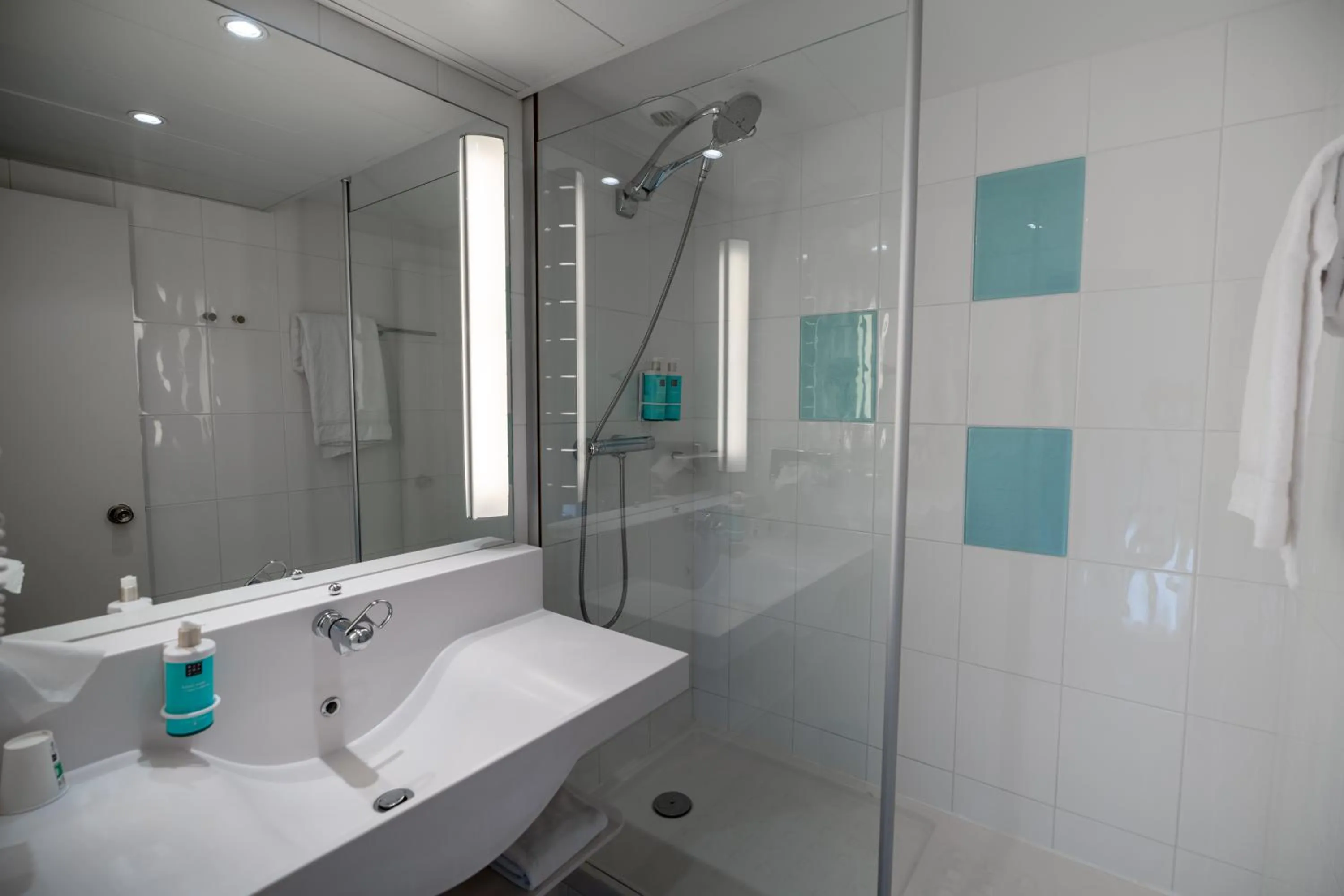 Shower in Novotel Poissy Orgeval