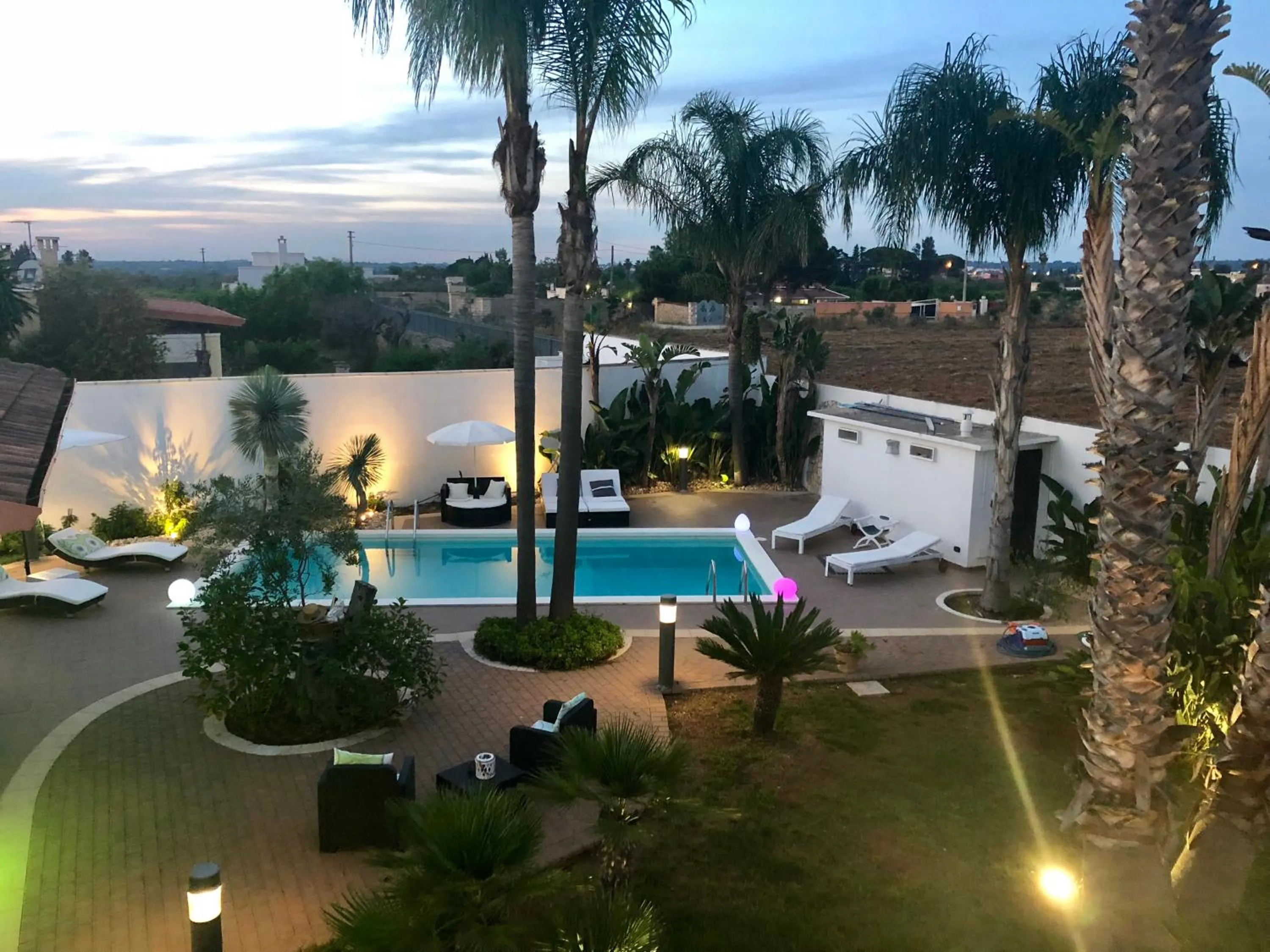 Pool view in Villetta Del Salento Exclusive B&B