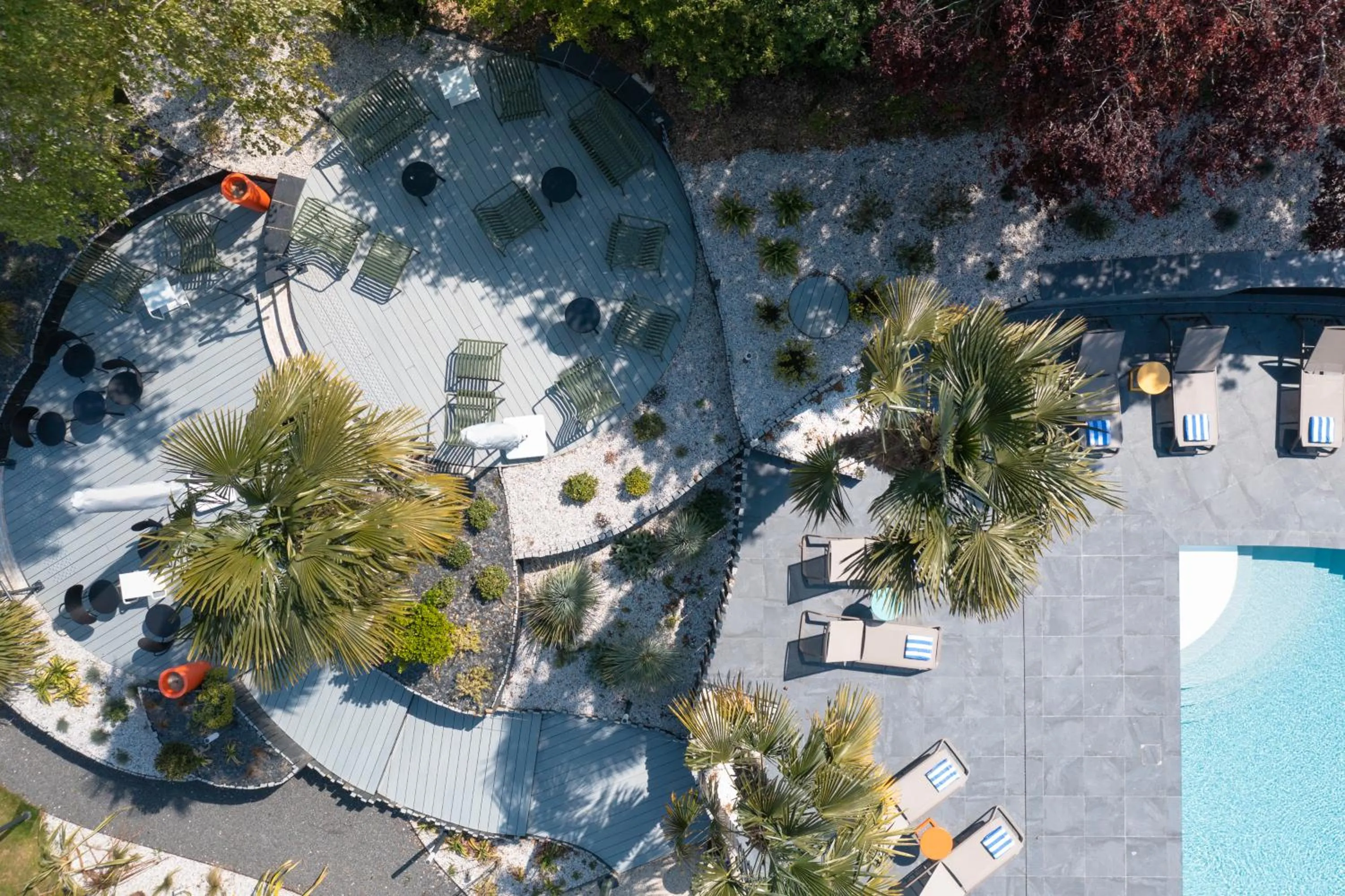 Bird's eye view in Novotel Poitiers Site du Futuroscope