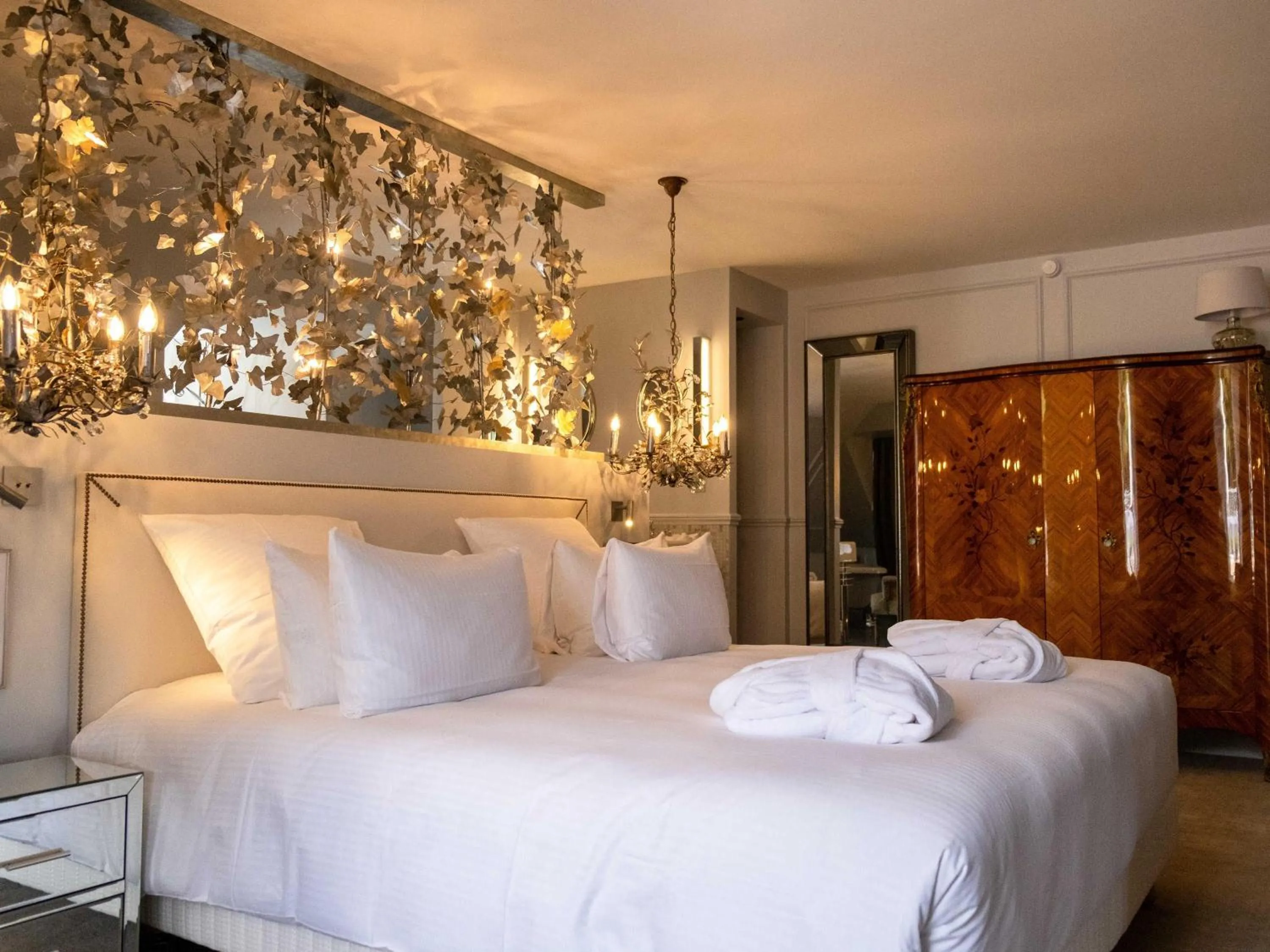 Bedroom, Bed in Hotel Novotel Domaine de Maffliers - Paris Val-d'Oise