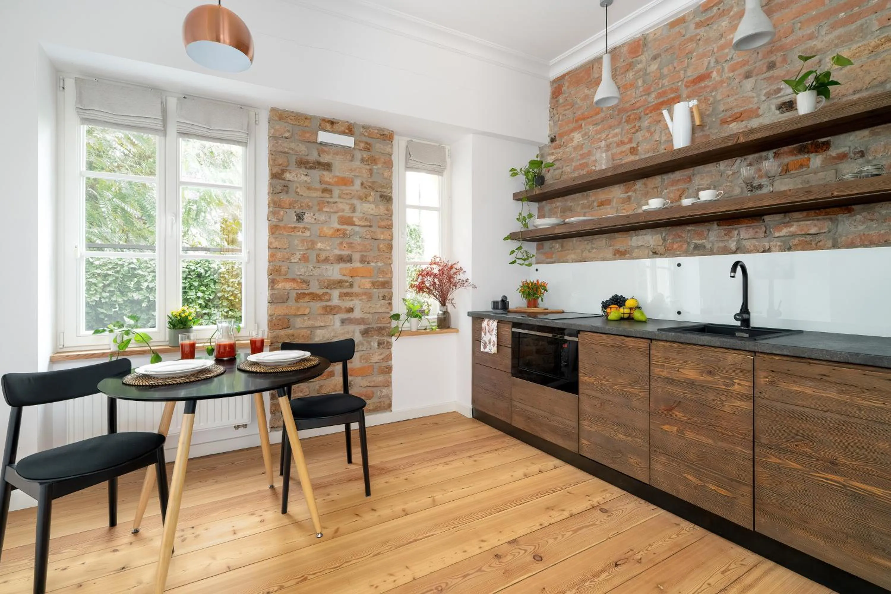 Kitchen or kitchenette in Apartamenty Schoeps Residence by Noclegi Renters