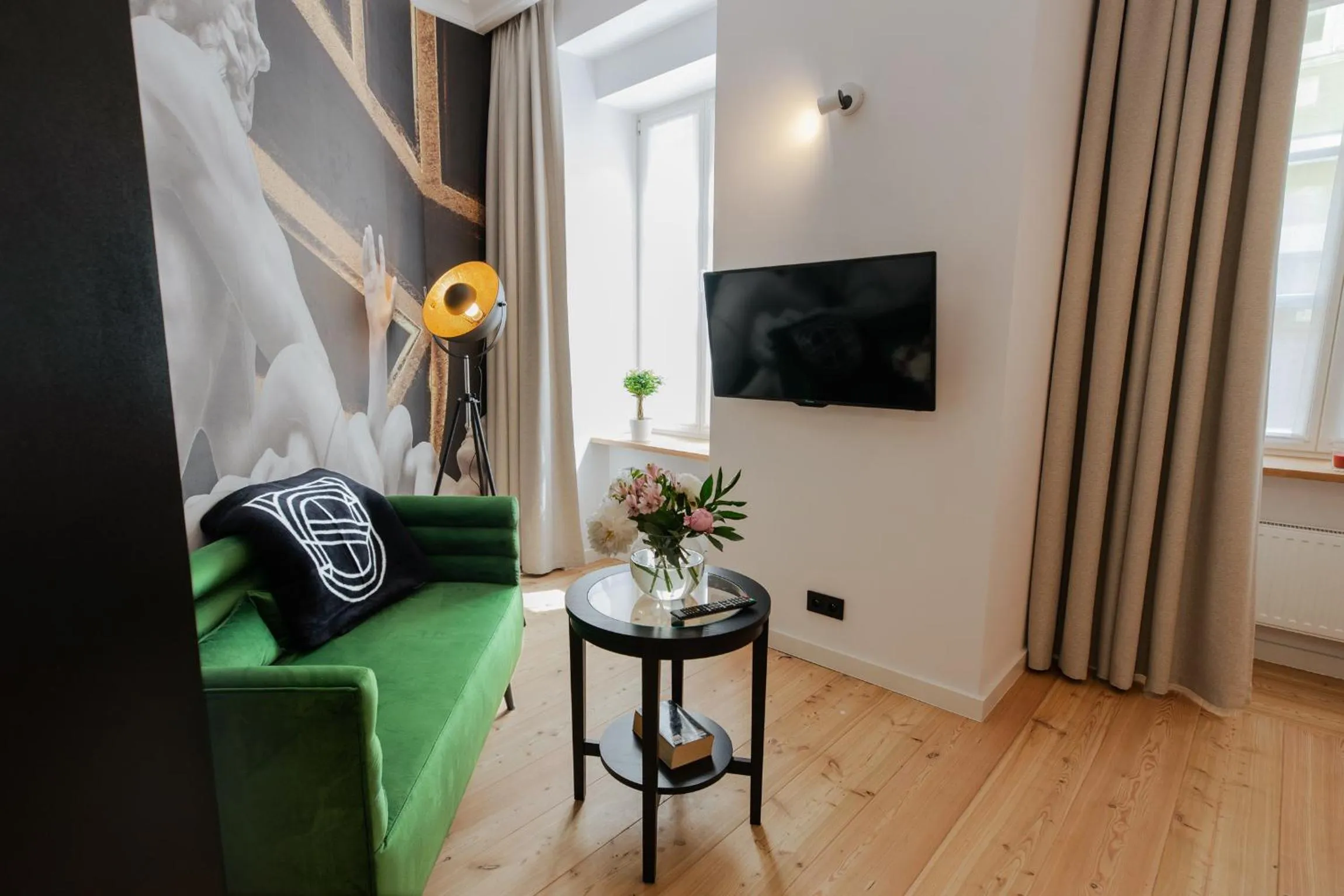 TV and multimedia in Apartamenty Schoeps Residence by Noclegi Renters