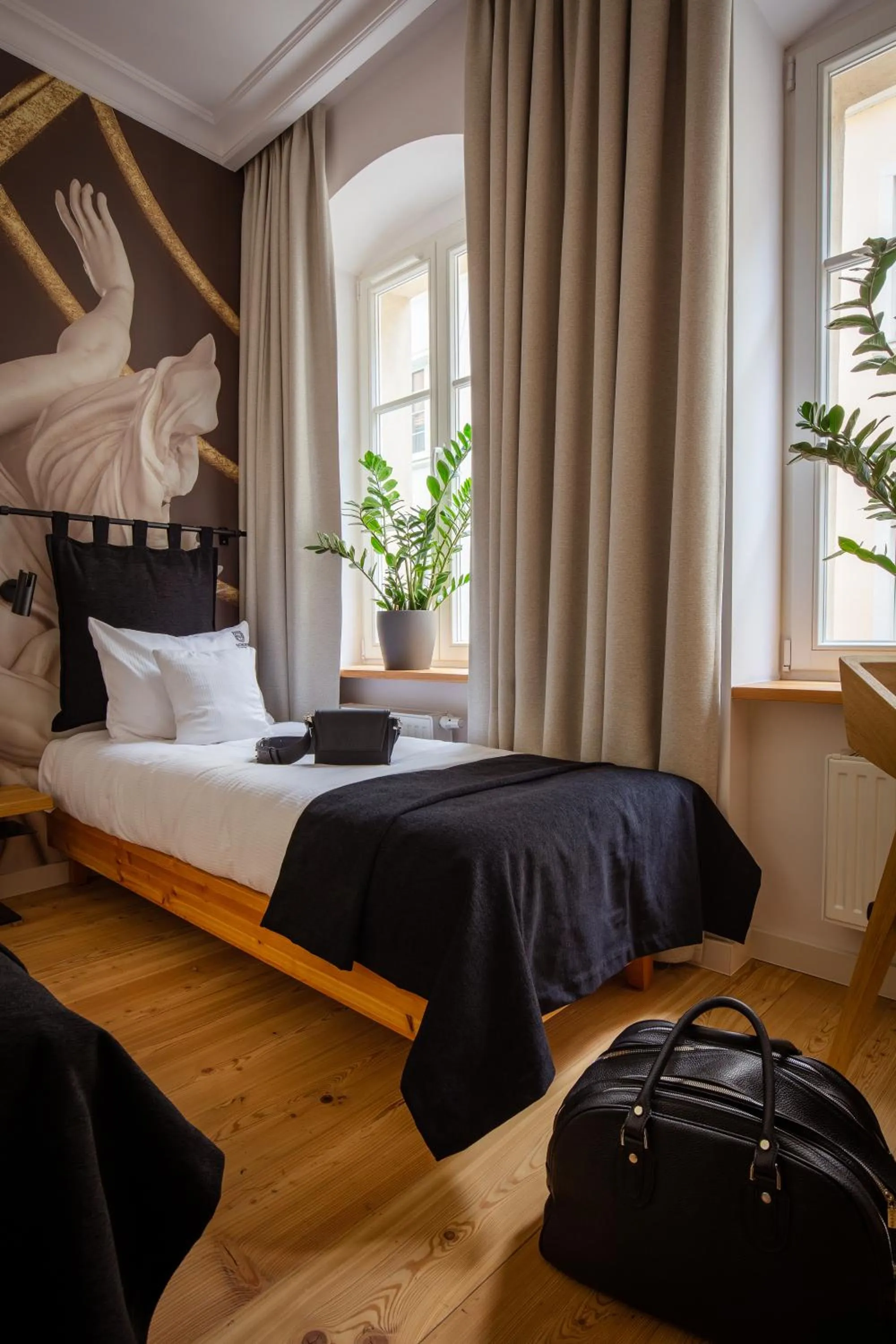 Bed in Apartamenty Schoeps Residence by Noclegi Renters