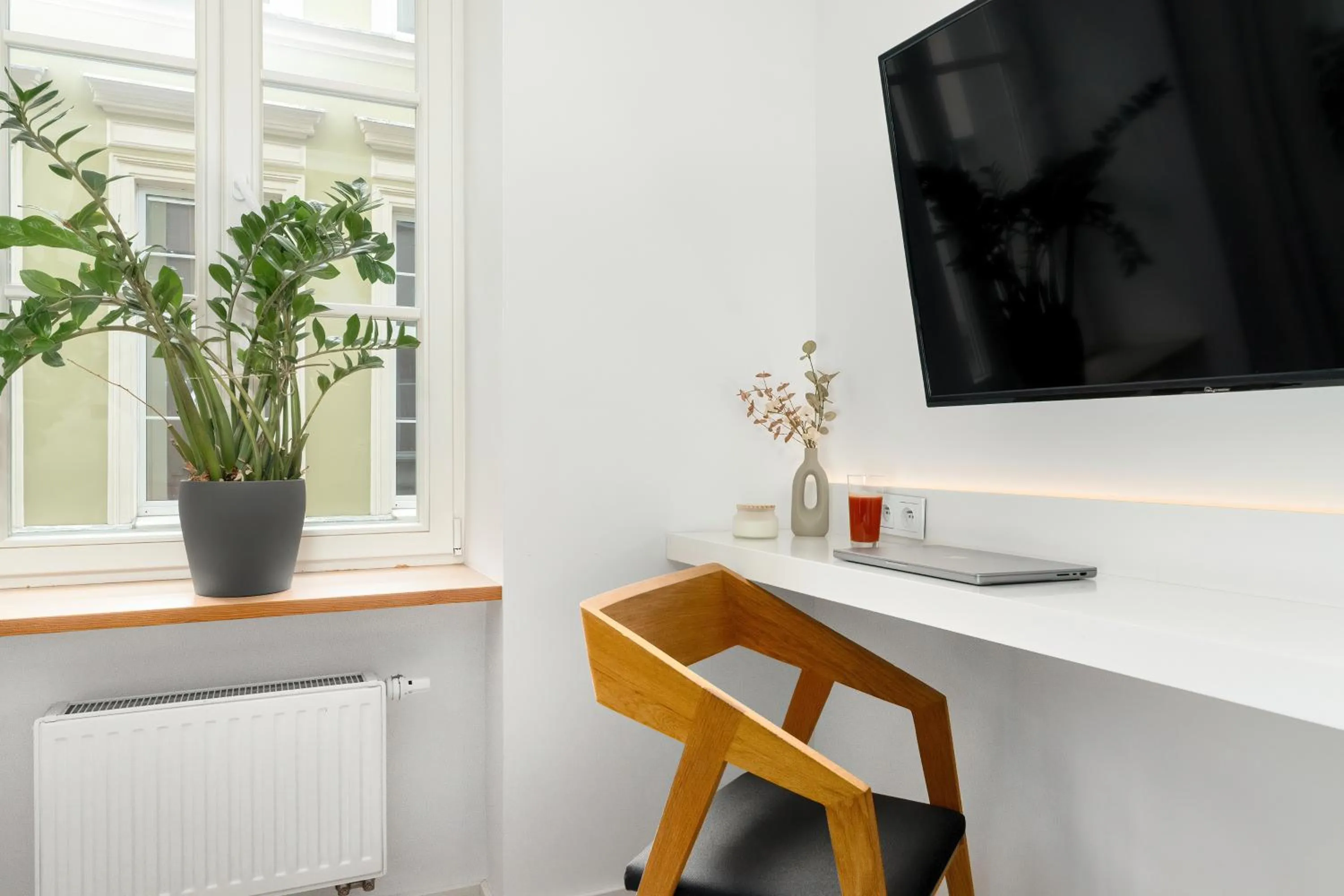 TV and multimedia in Apartamenty Schoeps Residence by Noclegi Renters