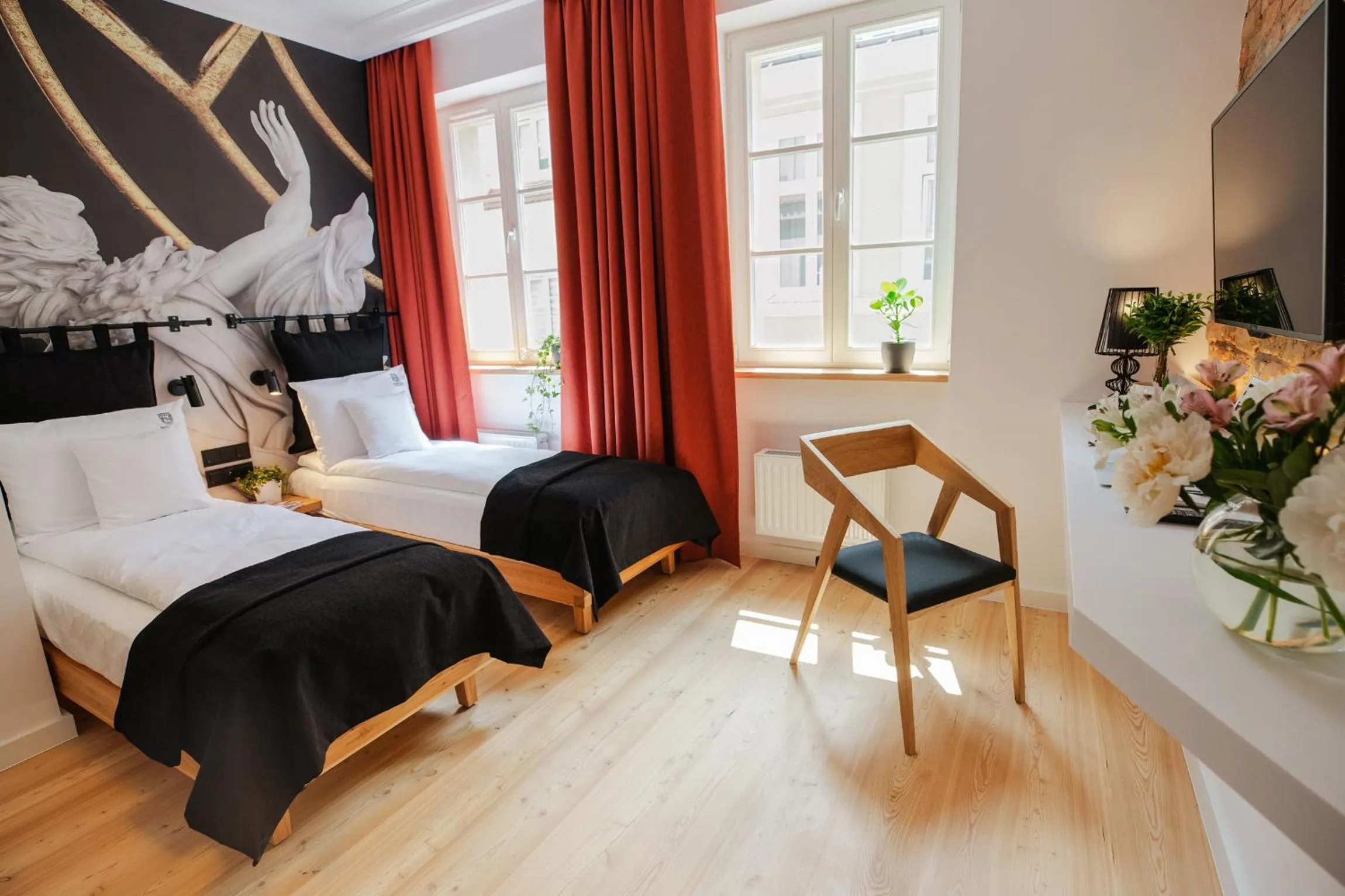 Bed in Apartamenty Schoeps Residence by Noclegi Renters