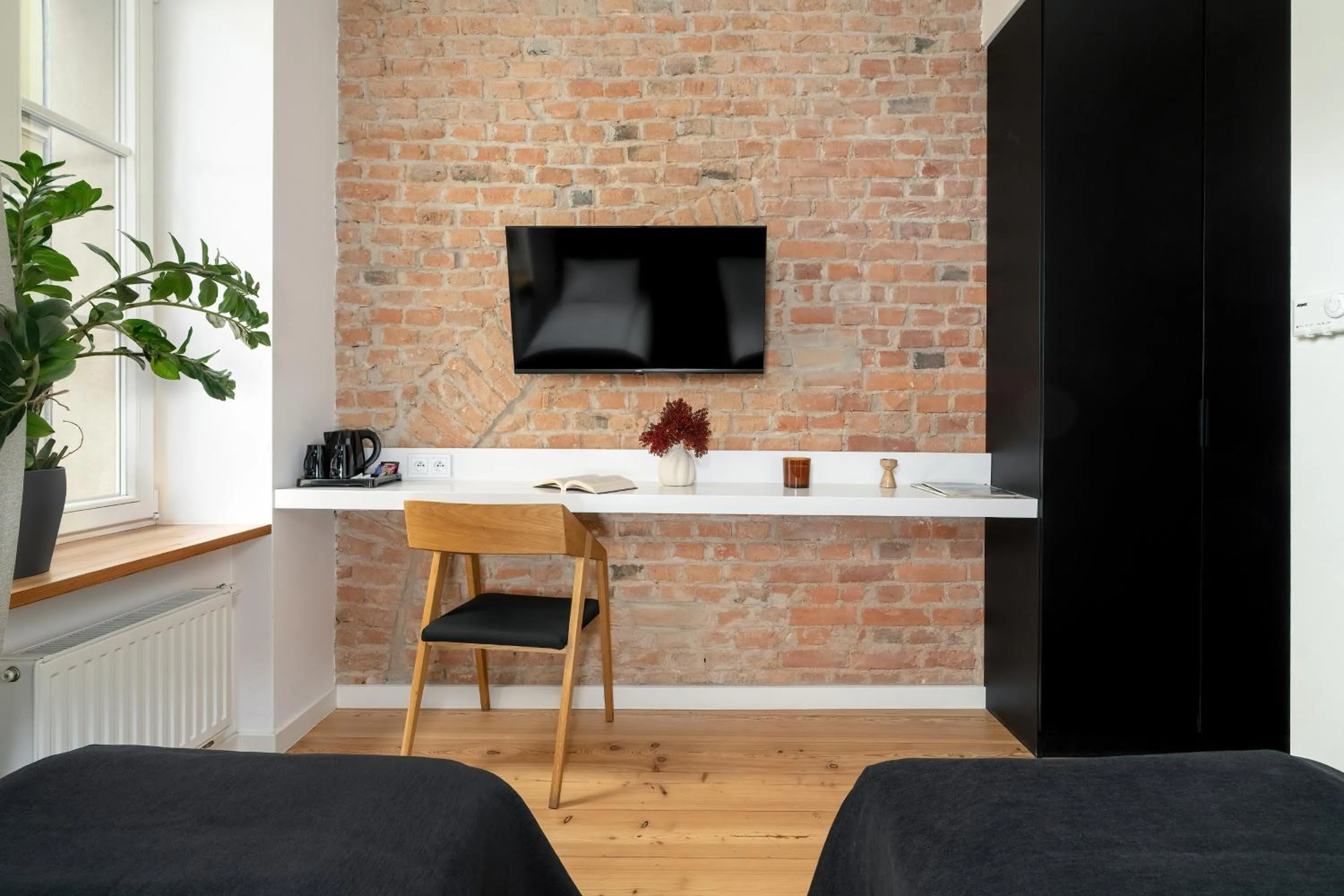 TV and multimedia in Apartamenty Schoeps Residence by Noclegi Renters