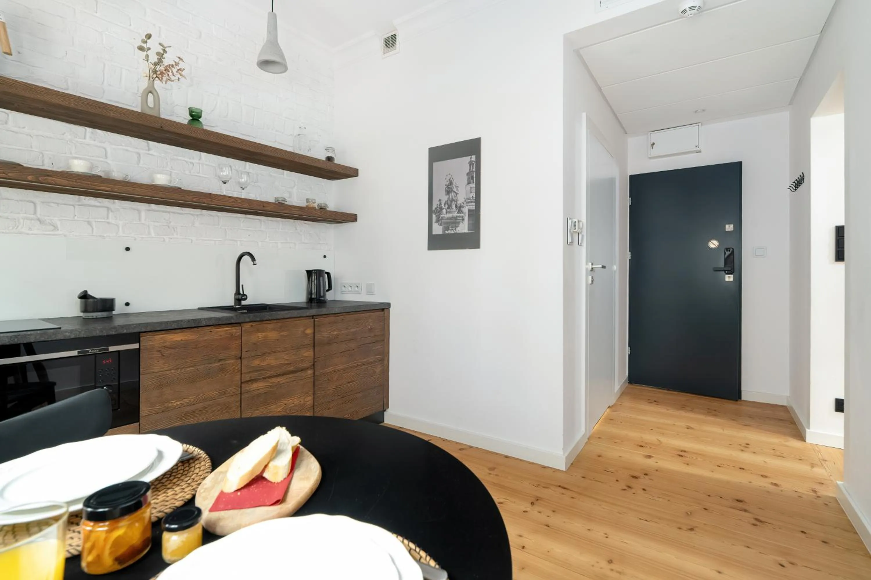 Kitchen or kitchenette in Apartamenty Schoeps Residence by Noclegi Renters