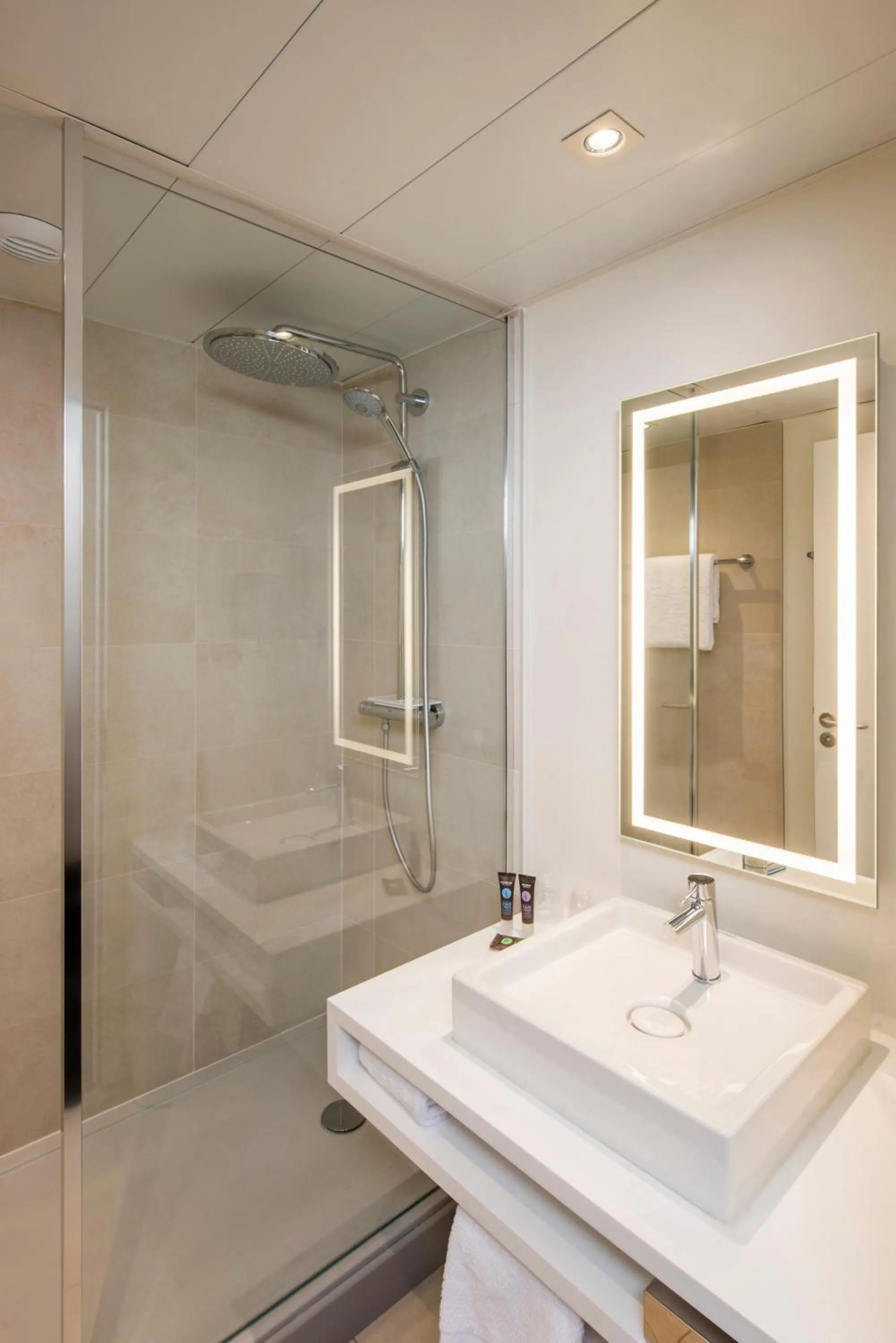 Bathroom in Novotel Rennes Alma