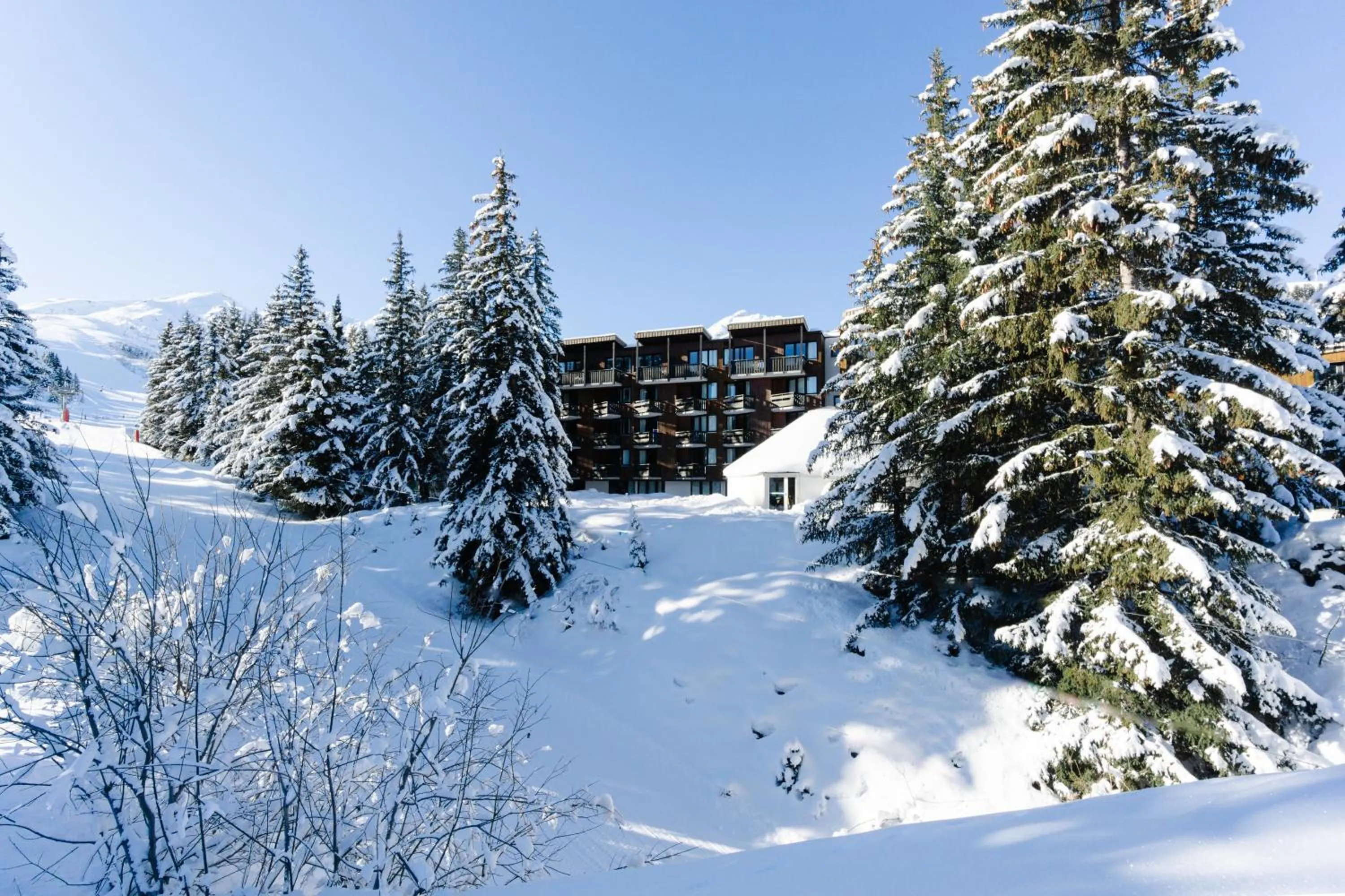 Property building in Lake Hotel Courchevel 1850