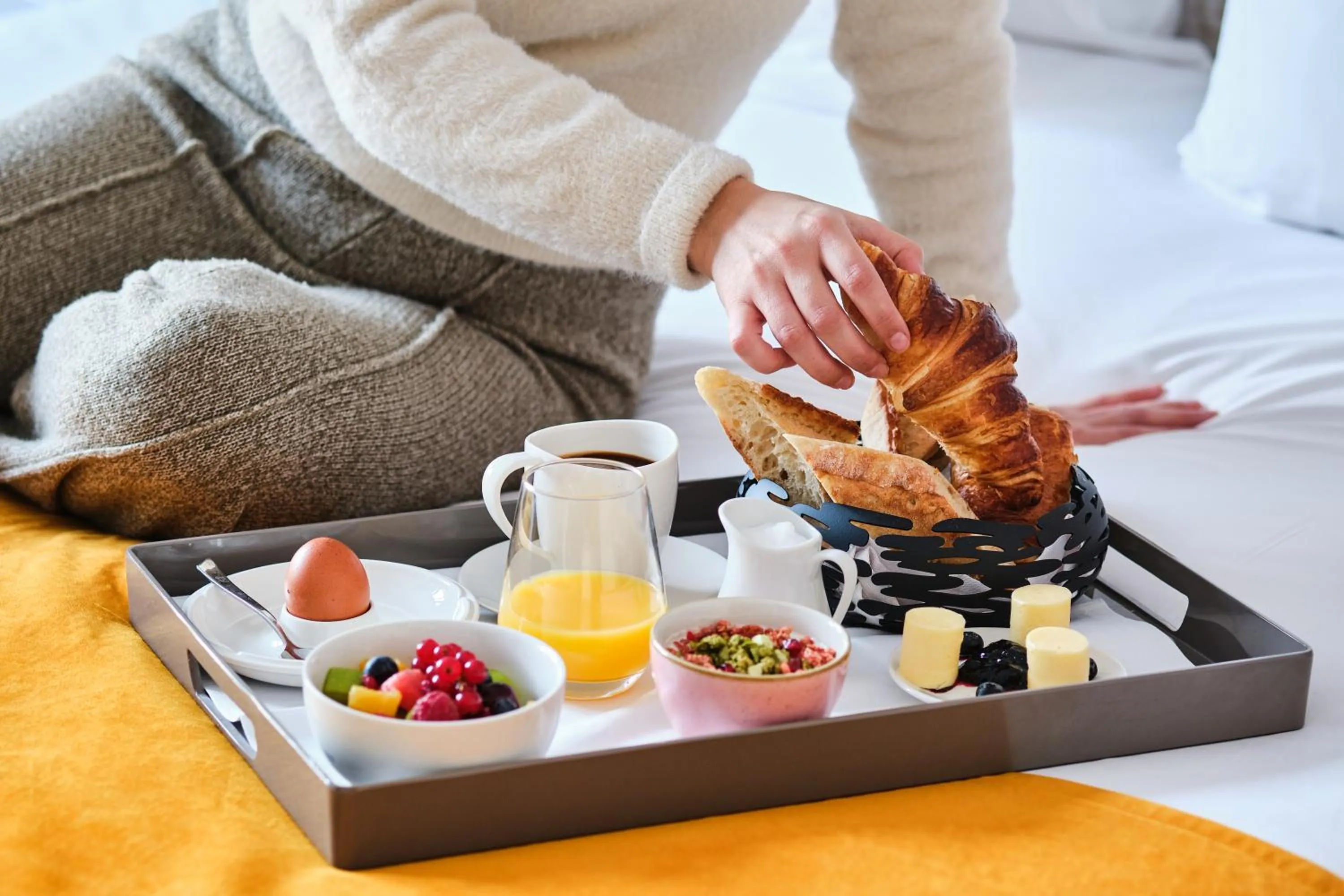 Breakfast in Lake Hotel Courchevel 1850