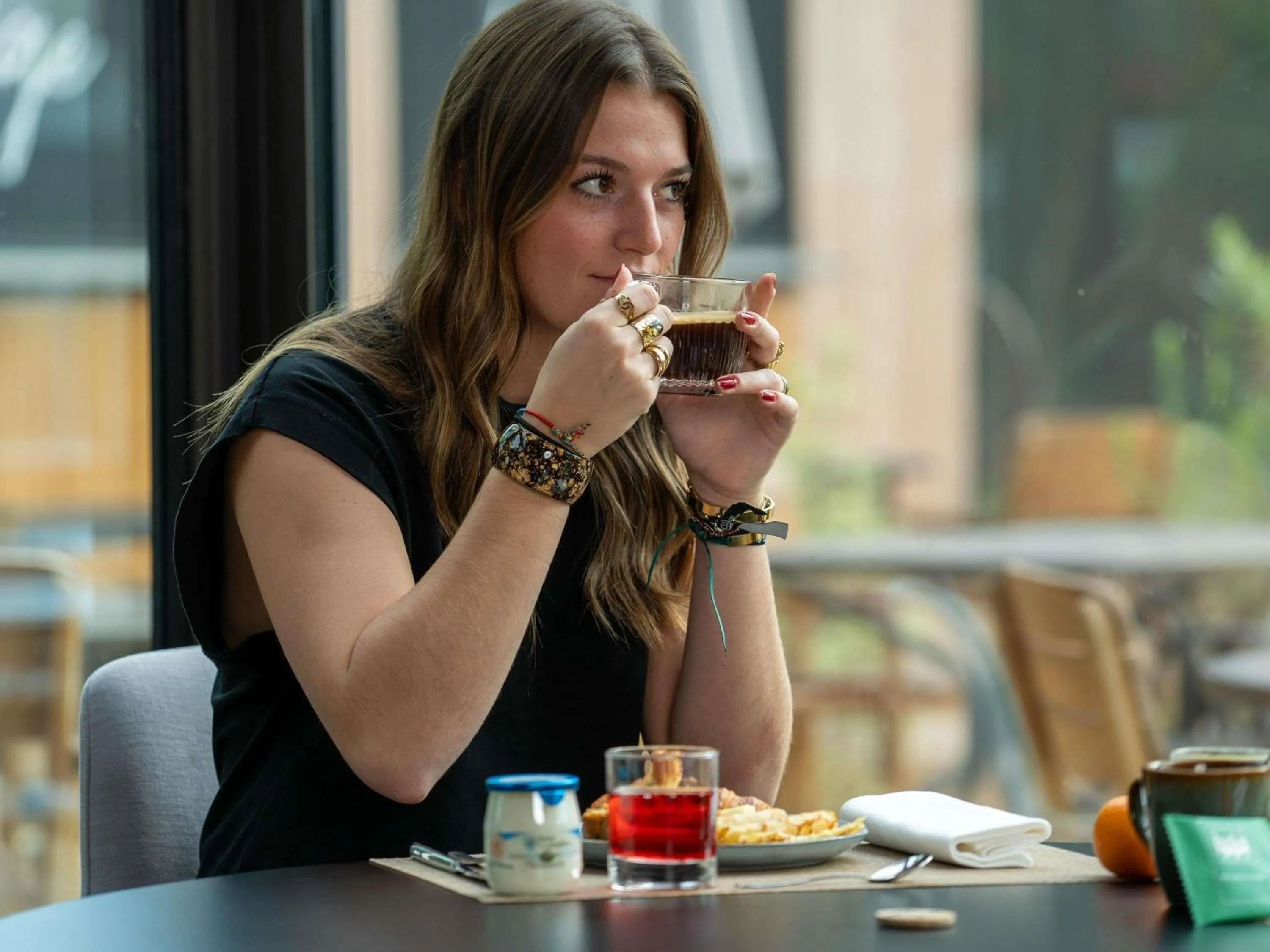 Breakfast in Novotel Rouen Sud Zenith Parc Expo