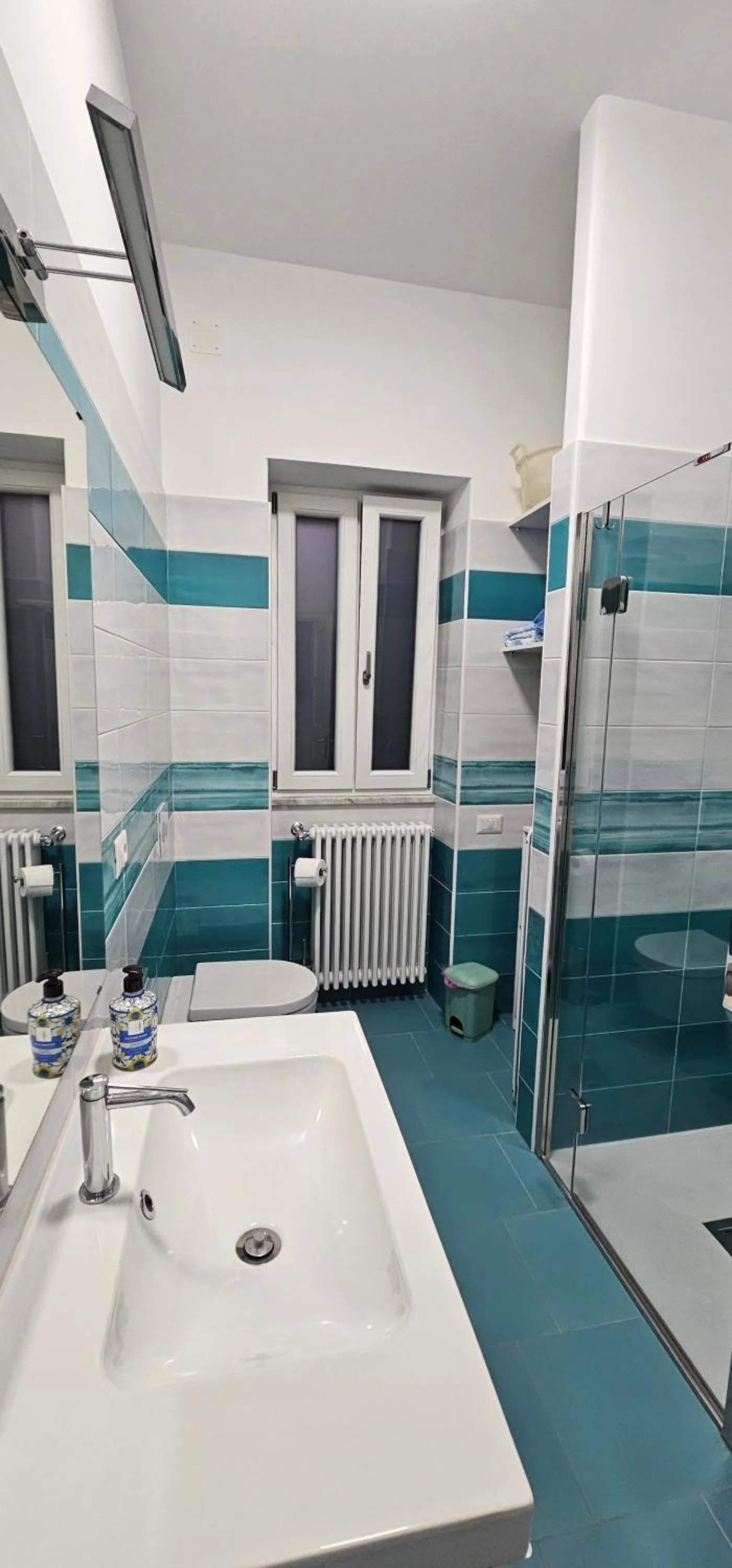 Shower in Hotel Villa Cecilia