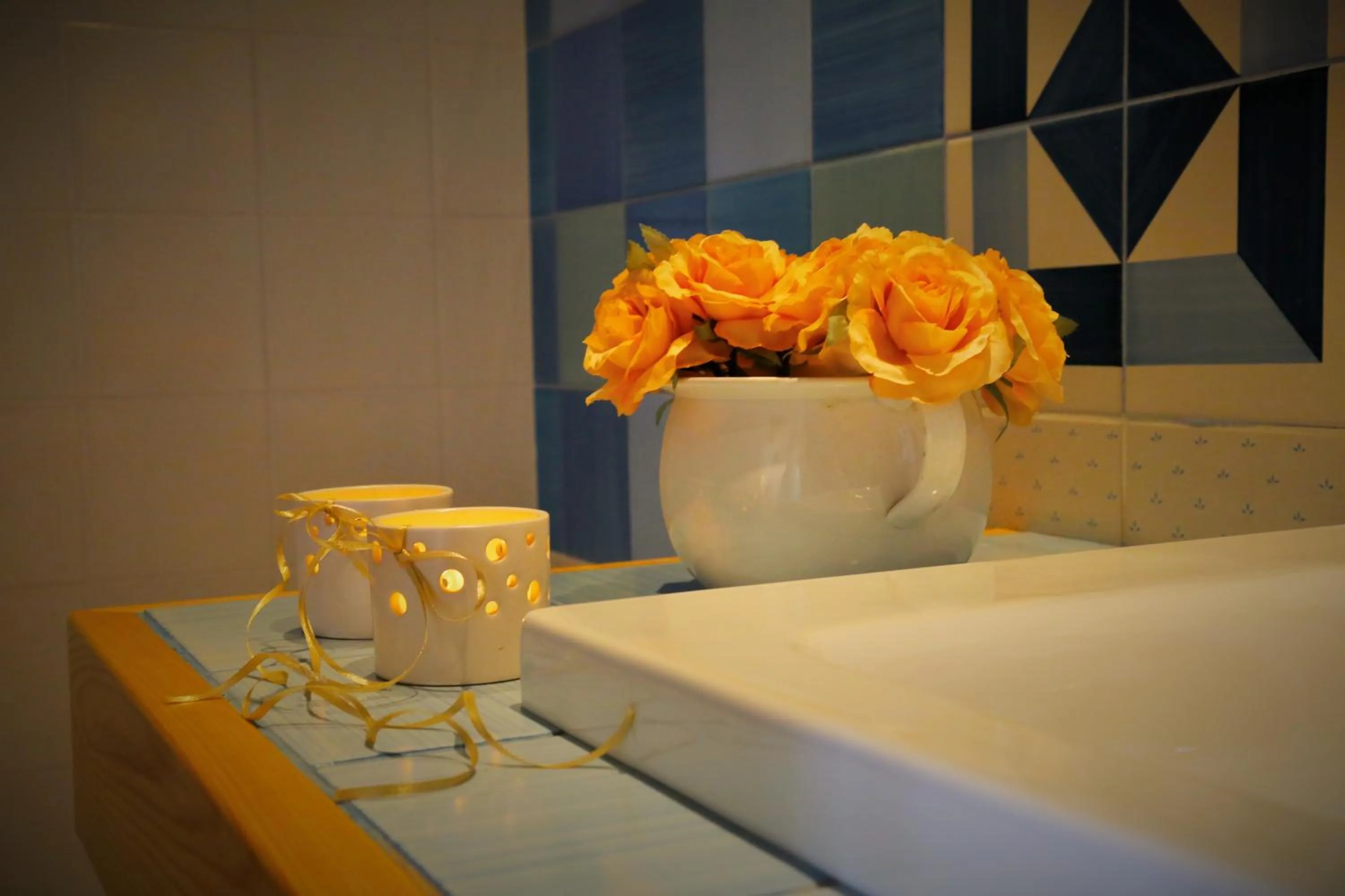 Bathroom in Albergo Ristorante Cavaliere