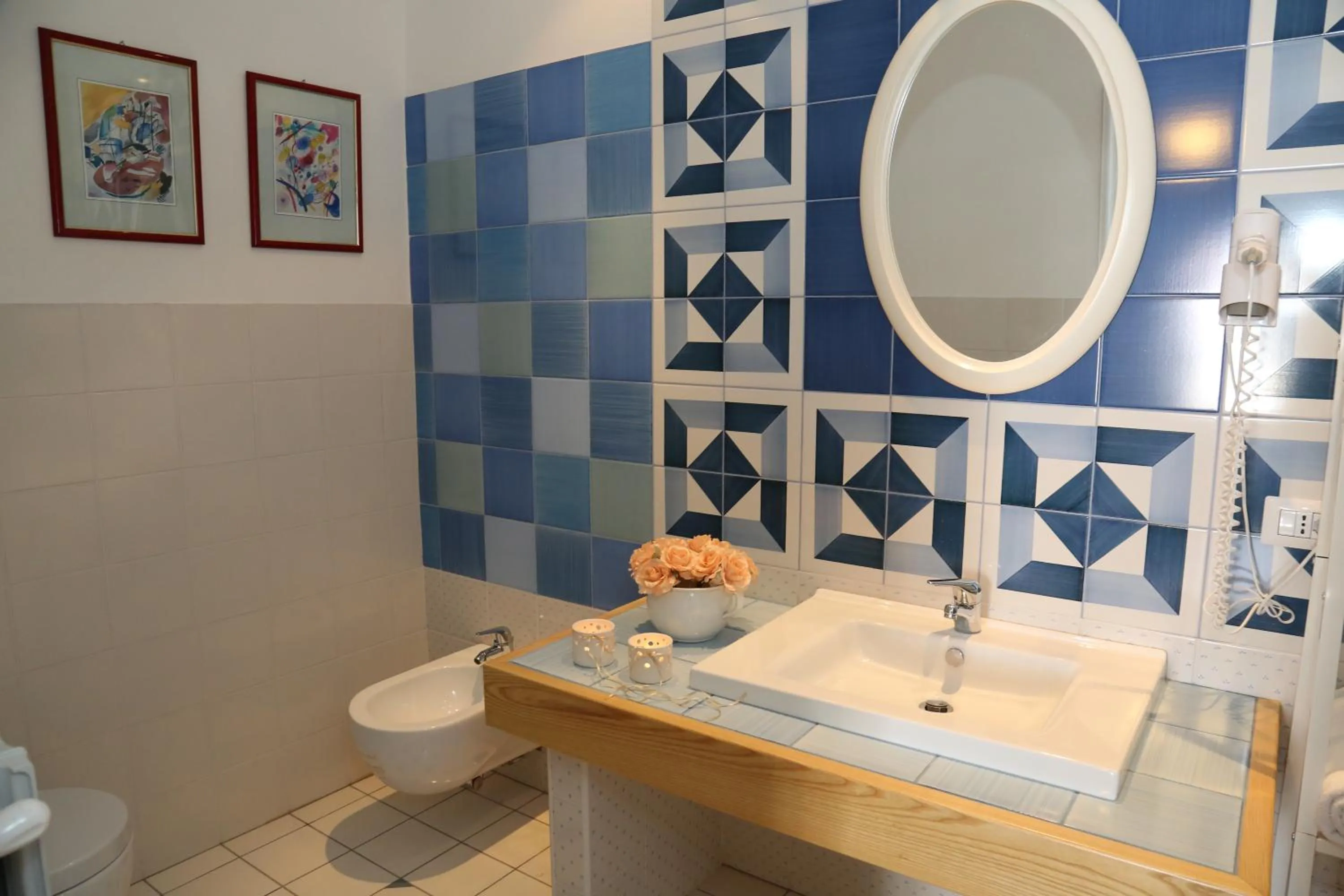Bathroom in Albergo Ristorante Cavaliere